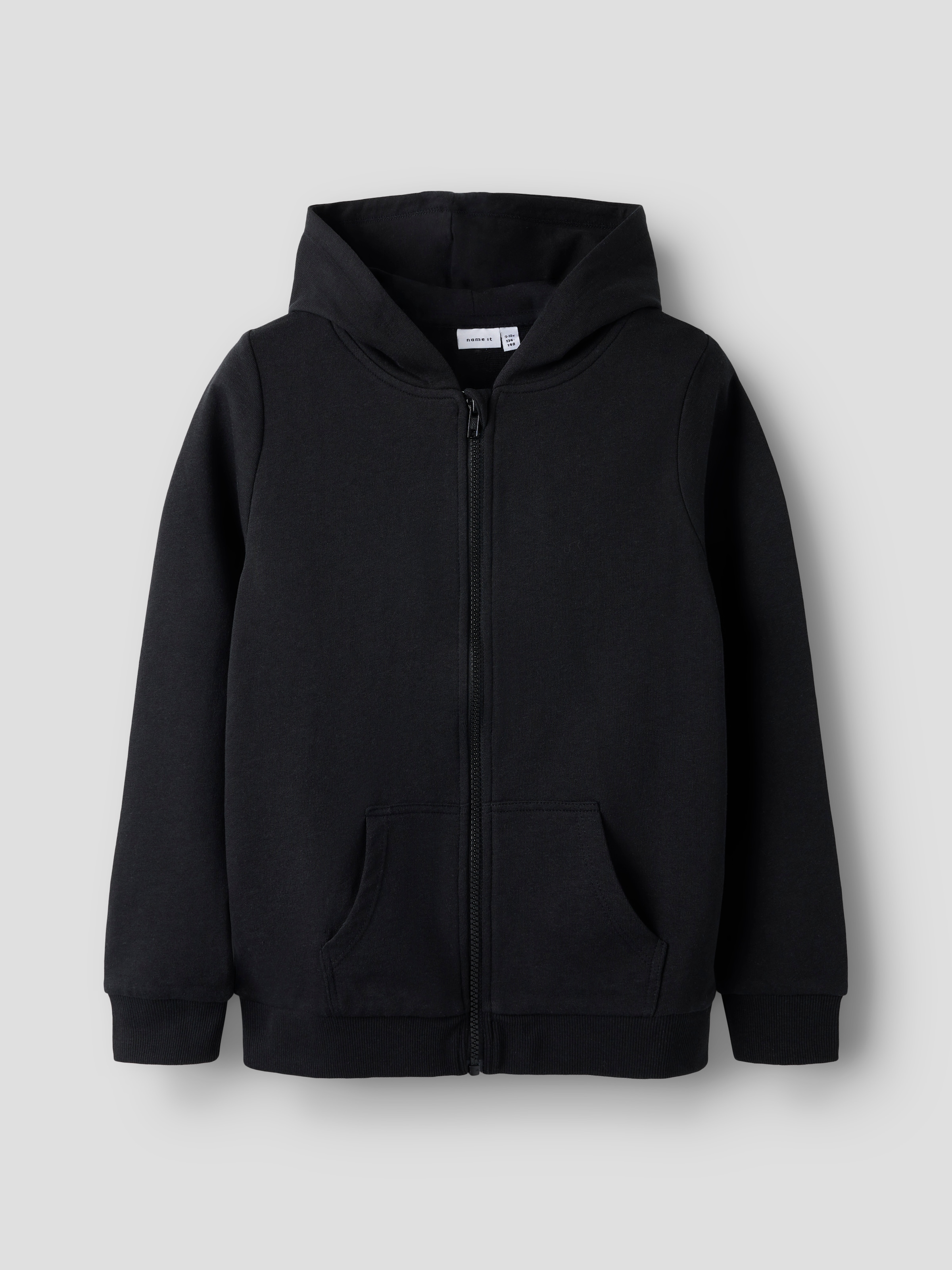 Name It Sweat à capuche »NKMNESWEAT CARD W HOOD UNB NOOS« de forme classique