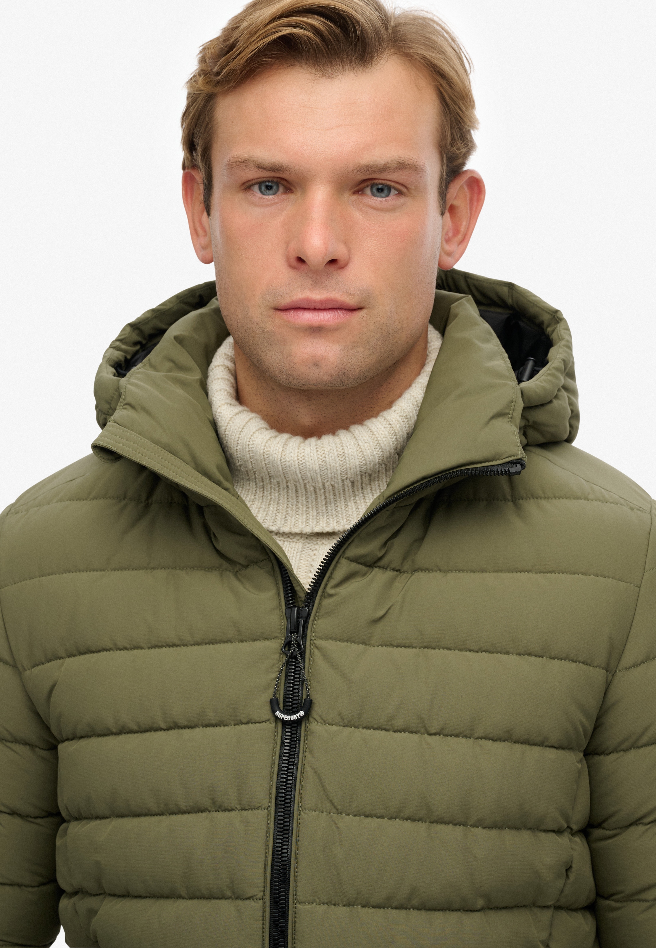 Superdry Steppjacke »HOODED FUJI PADDED JACKET«, mit Kapuze