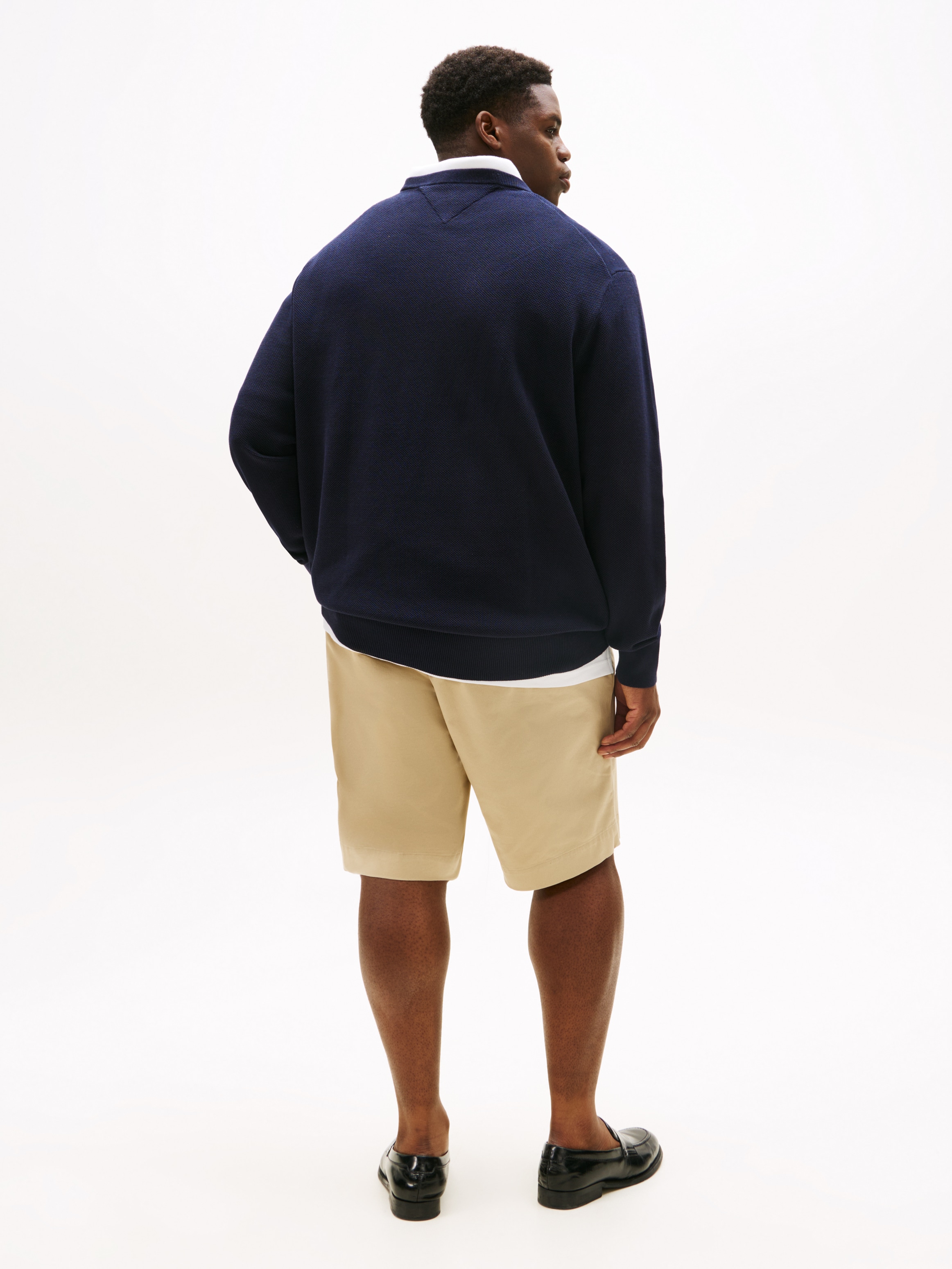 Tommy Hilfiger Big & Tall Rundhalspullover »BT-ESSENTIAL STRUCTURE CREW NECK«, Grosse Grössen