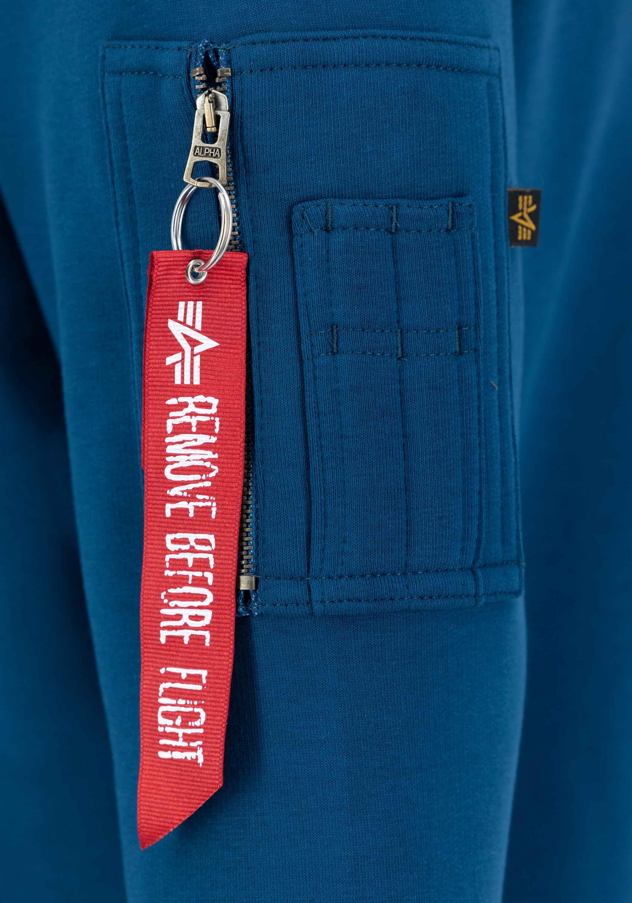 Alpha Industries Hoodie »Alpha Industries Men - Hoodies Alpha Block-Logo Hoodie«
