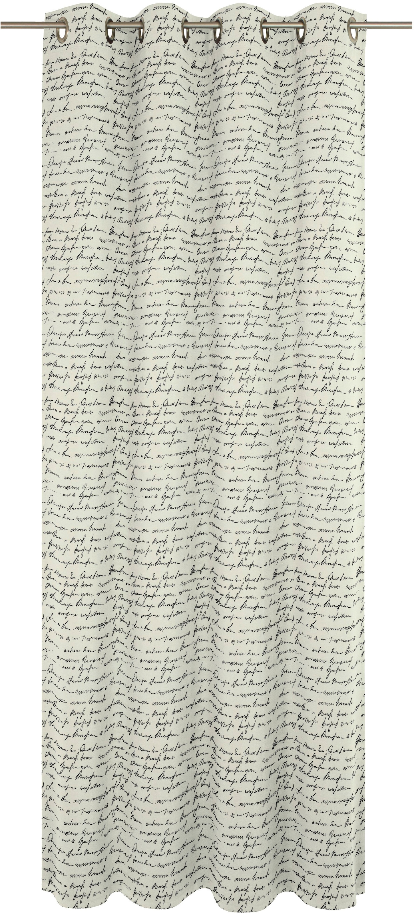 Adam Vorhang »Scribble«, (1 St.), nachhaltig aus Bio-Baumwolle gleich