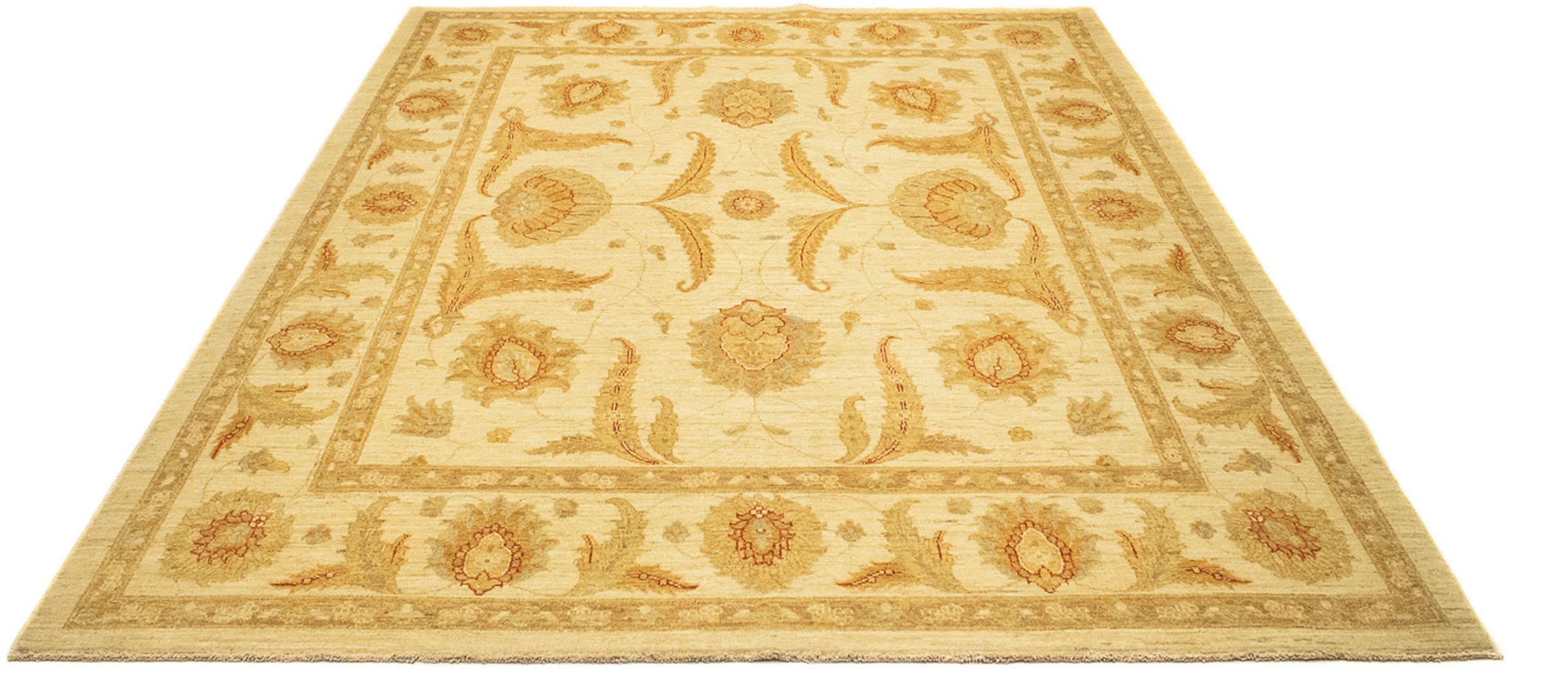 Image of morgenland Orientteppich »Ziegler - 255 x 201 cm - beige«, rechteckig, 6 mm Höhe, Wohnzimmer, Handgeknüpft, Einzelstück mit Zertifikat bei Ackermann Versand Schweiz