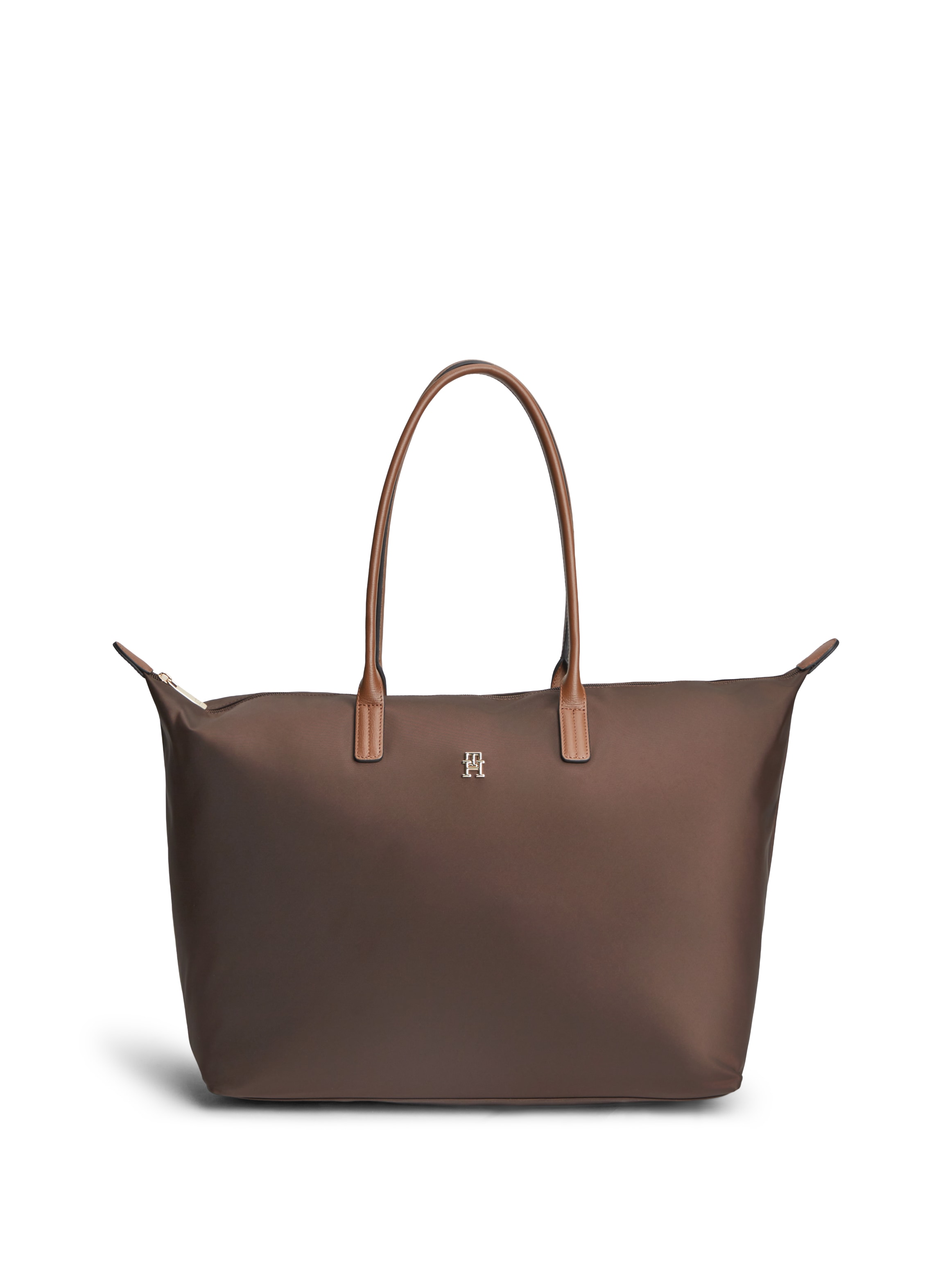 Image of Tommy Hilfiger Handtasche "POPETTE MAXI TOTE" Damen Schultertasche mit TH-Logoemblem