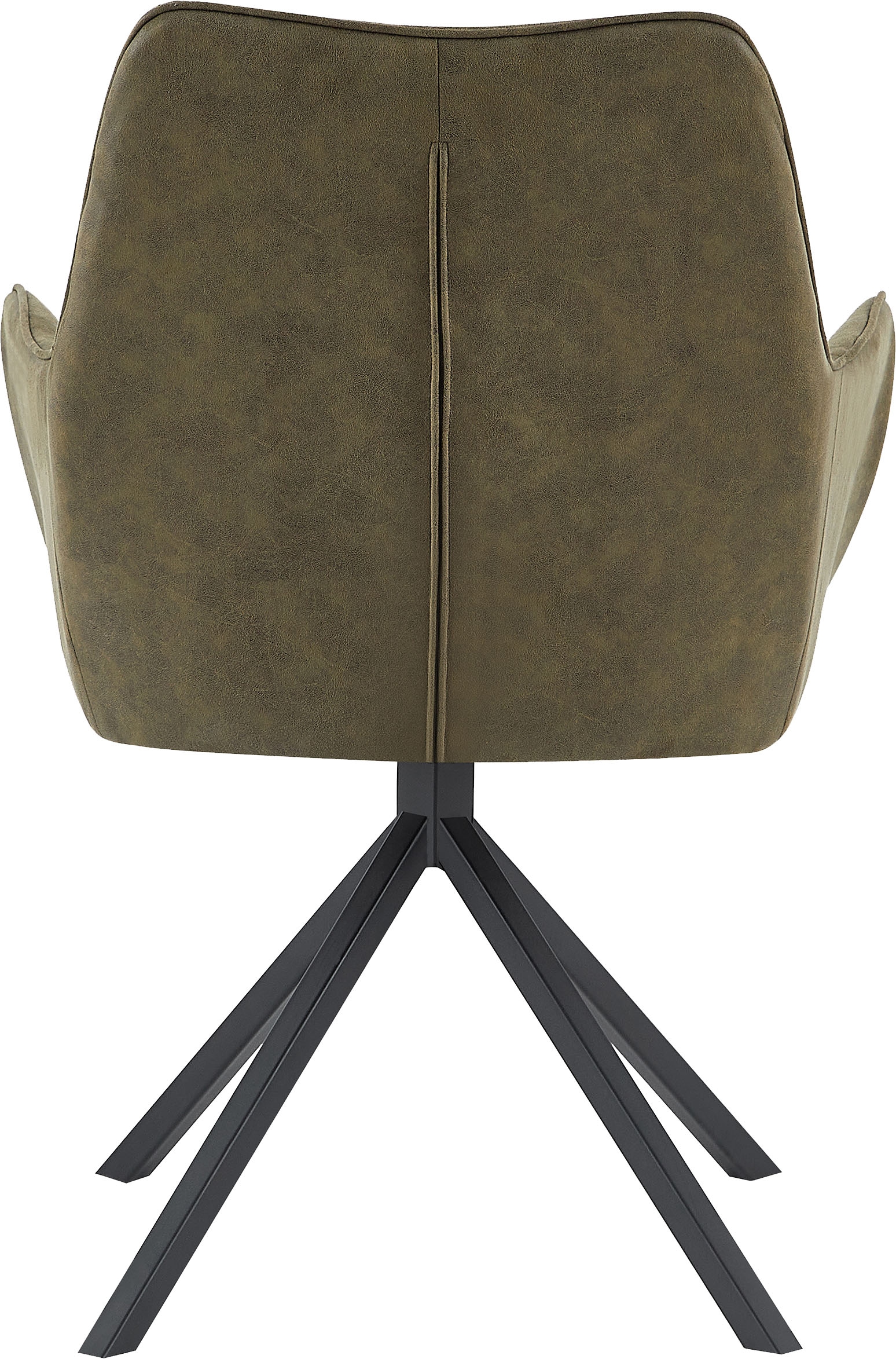 Kayoom Drehstuhl »Stuhl Aeron 125, mit Armlehne, 180° drehbar, mit Rückholautomatik«, 1 St., 180°-drehbar mit Auto-Rückholfunktion,einfaches Aufstehen mit Armlehne