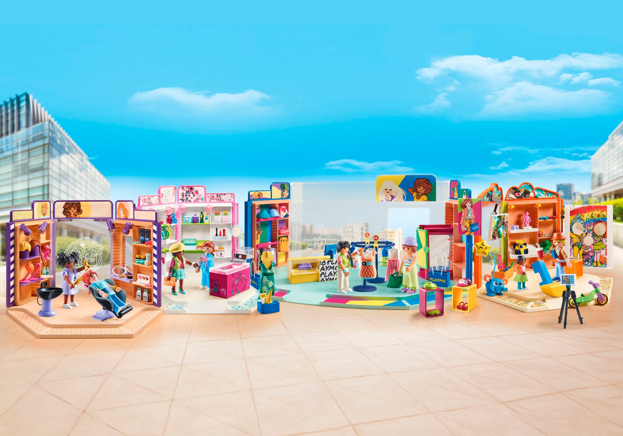 Playmobil® Konstruktions-Spielset »Beauty Boutique (71537), My Life« Made in Europe