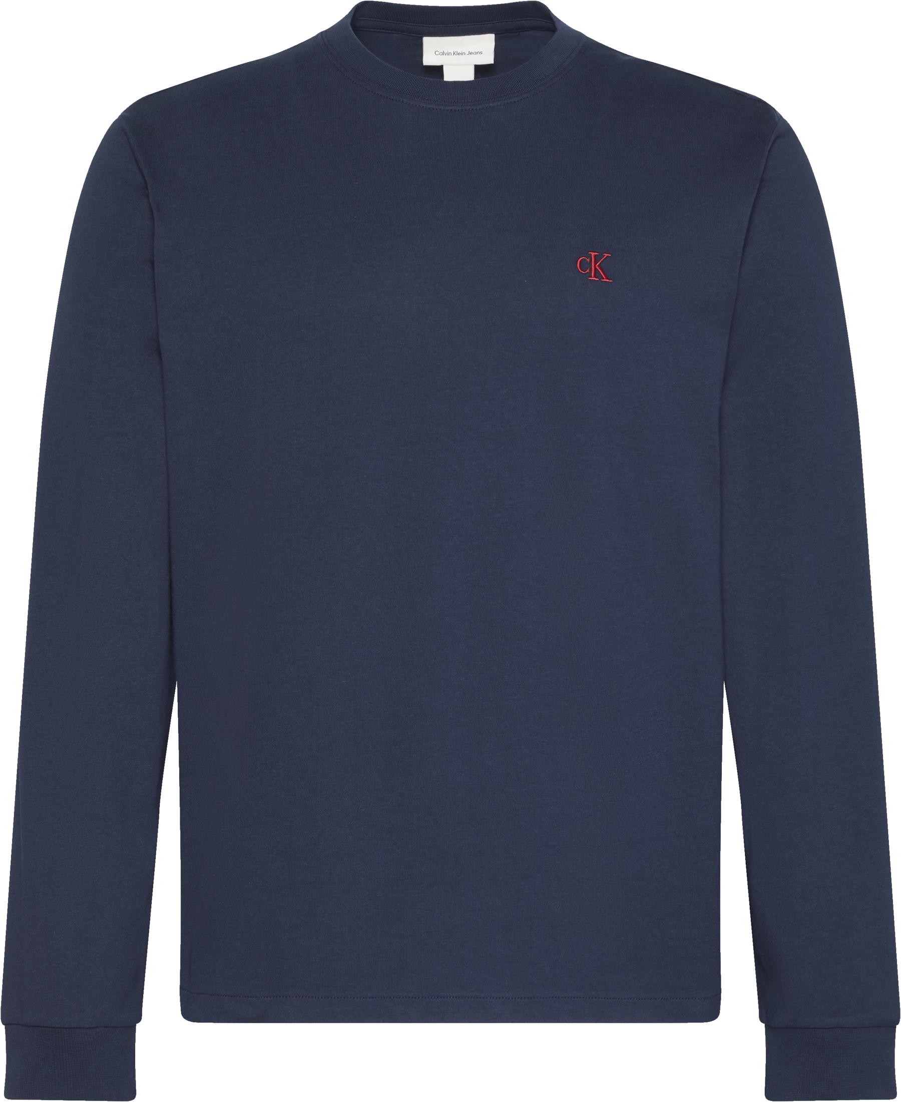 Calvin Klein Jeans Langarmshirt »LS EASY MONOGRAM TEE« Mit Rundhalsausschnitt, regular fit
