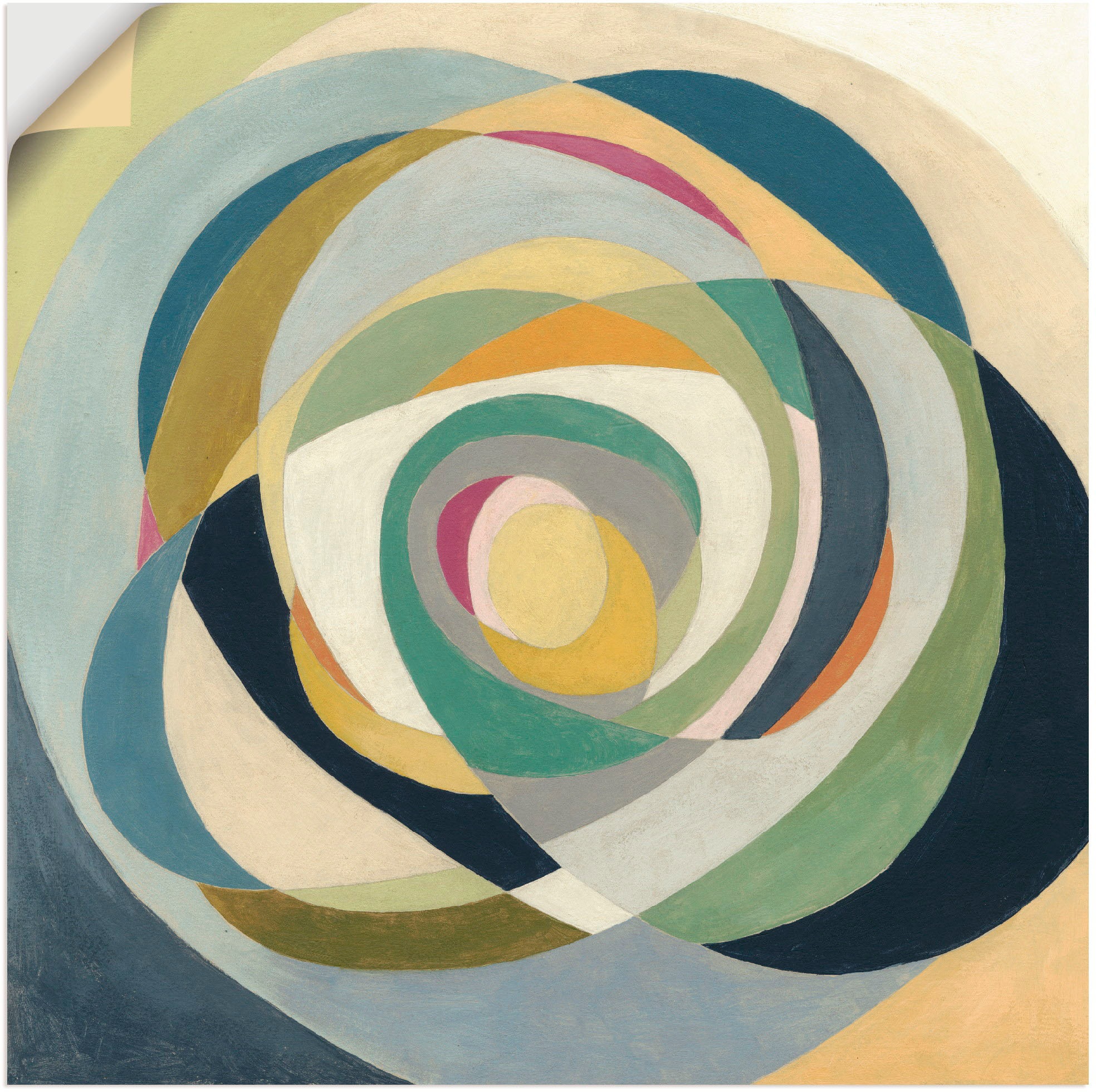 Image of Artland Wandbild »Durch das Glas II«, Muster, (1 St.), in vielen Grössen & Produktarten - Alubild / Outdoorbild für den Aussenbereich, Leinwandbild, Poster, Wandaufkleber / Wandtattoo auch für Badezimmer geeignet bei Ackermann Versand Schweiz