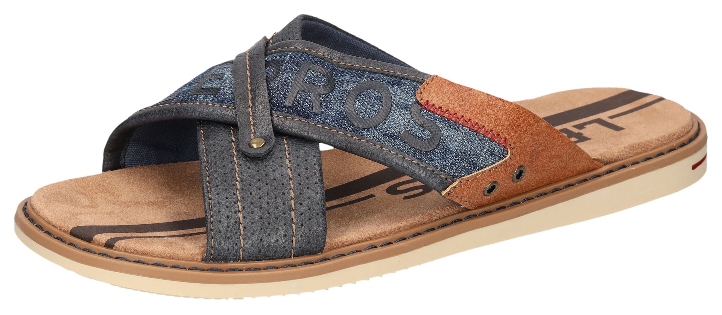 Image of LERROS Pantolette Sommerschuh, Strandschuh, Schlappen zum Schlupfen