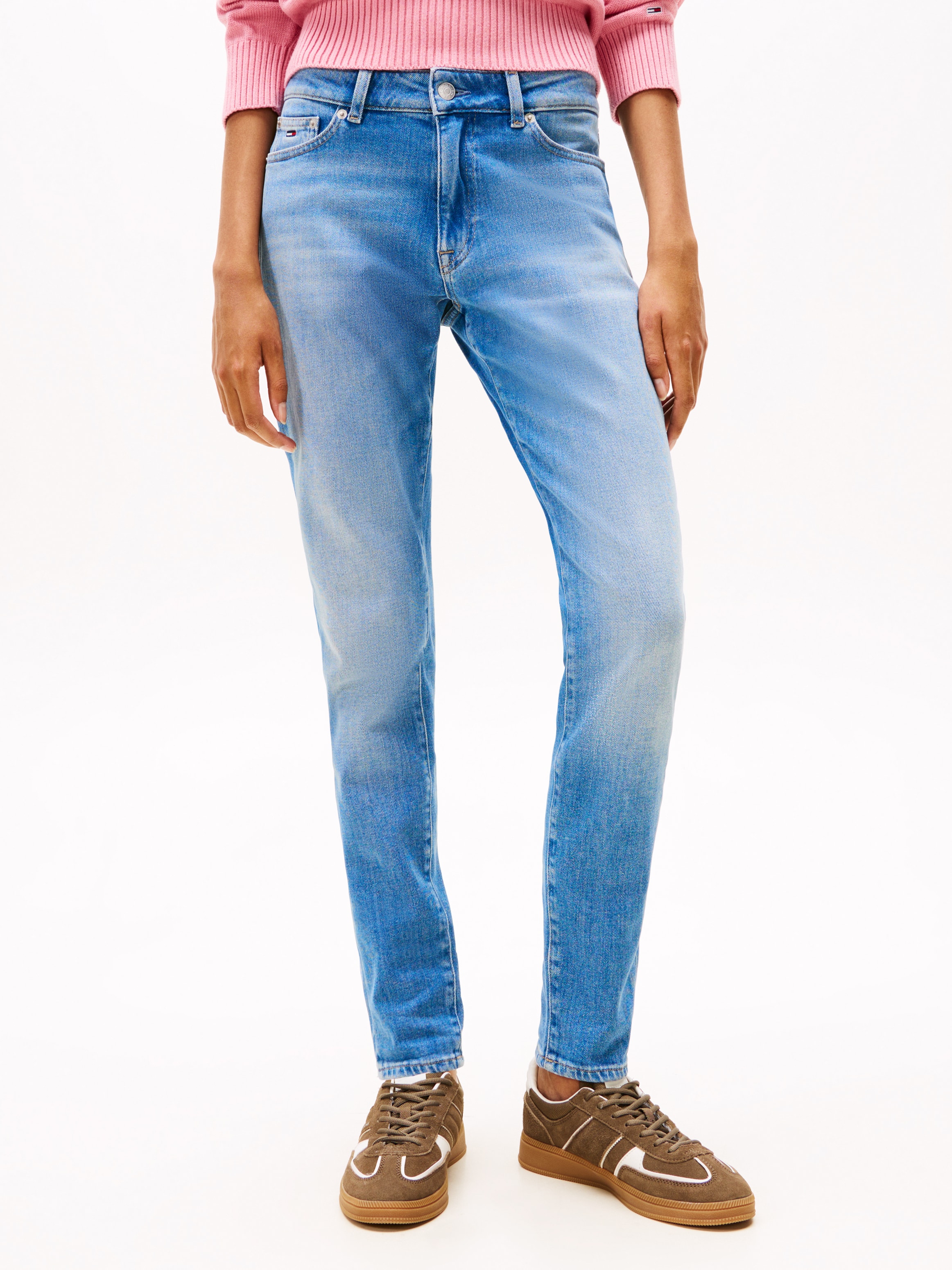 Image of Tommy Jeans Straight-Jeans "LUCY MR SLIM DI5133"