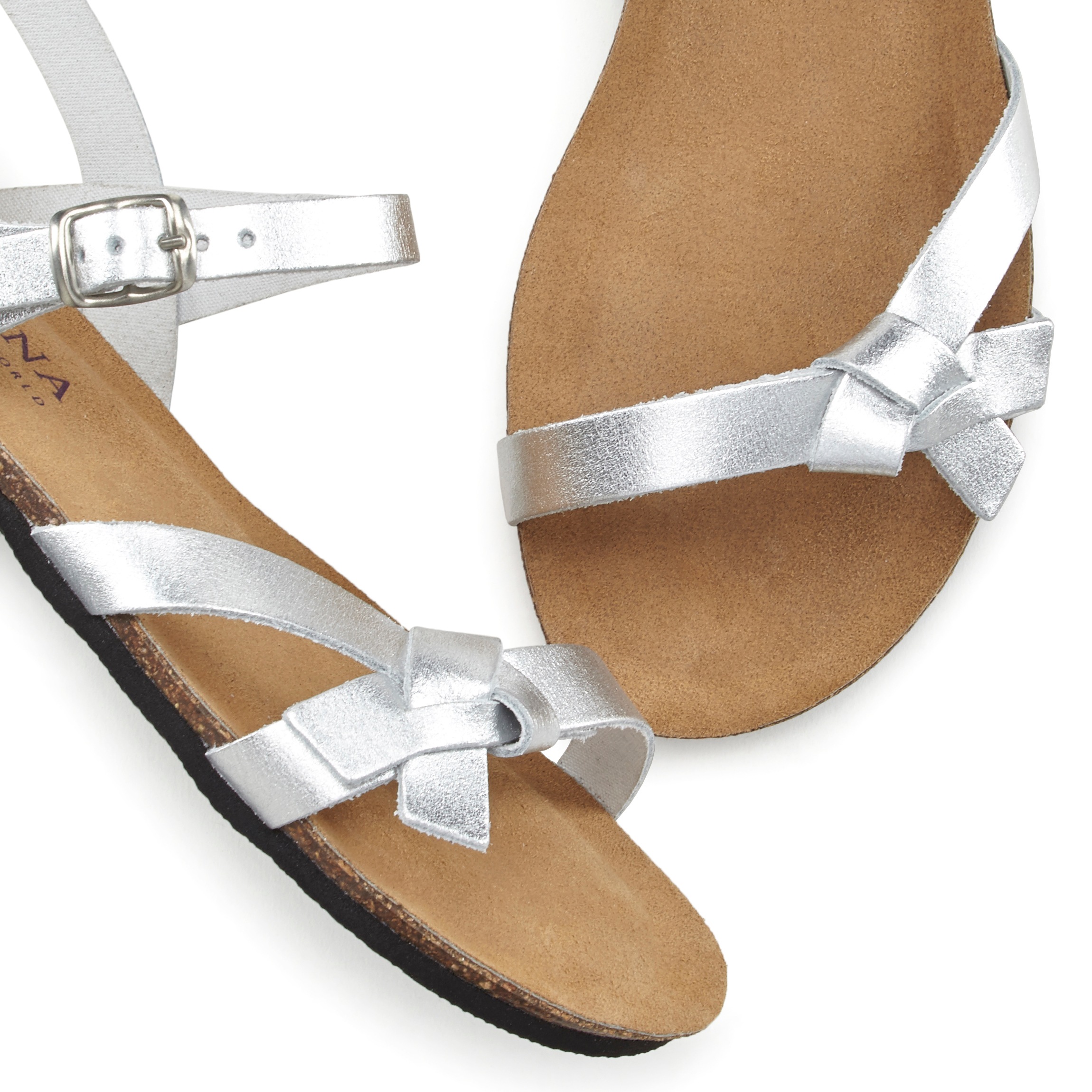LASCANA Sandale »Sommerschuh«  Sandalette, Sommerschuh aus Leder
