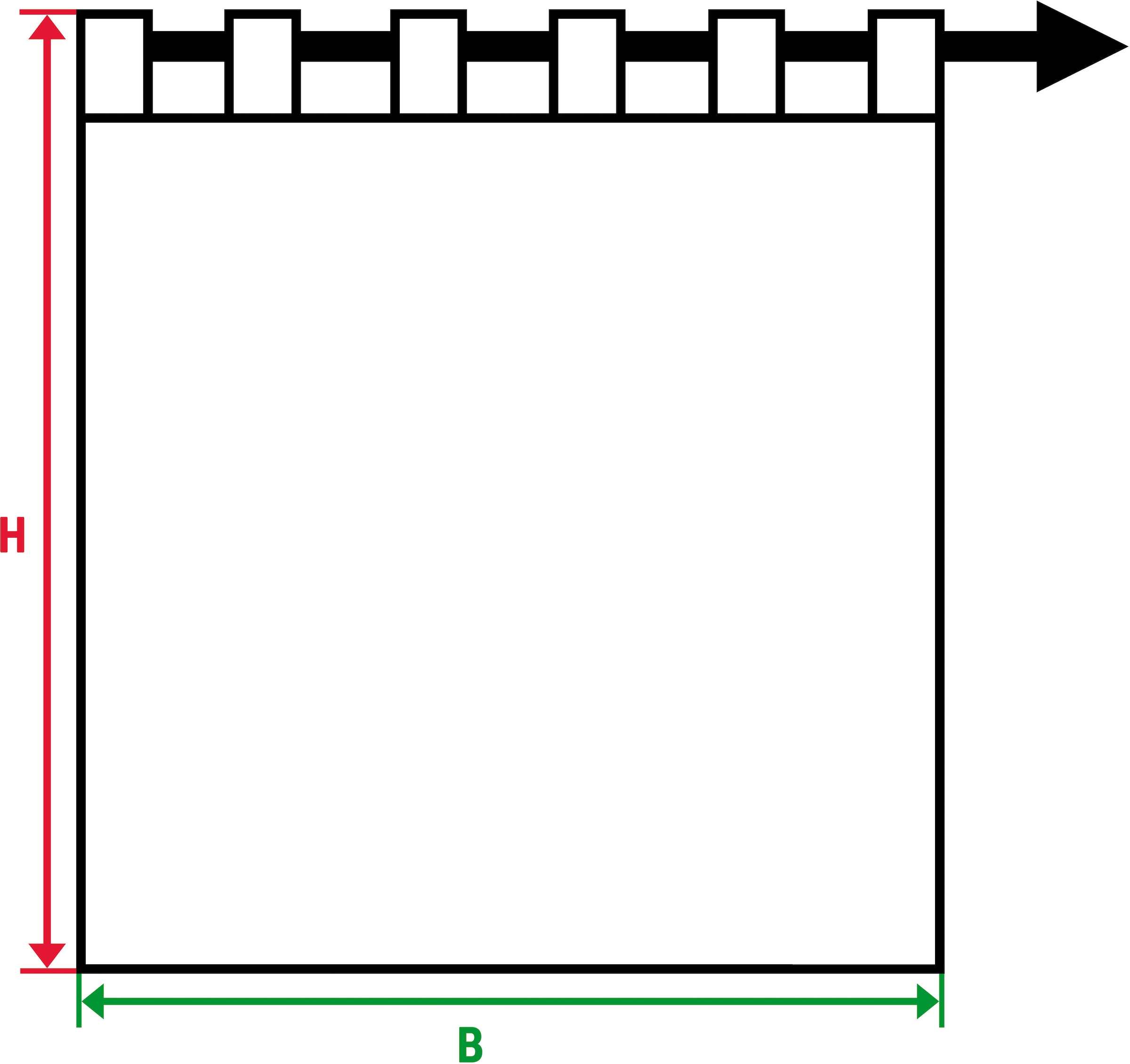 Gözze Vorhang »Gigolo - Schlaufenschal mit Multifunktionsband«, (1 St.), HxB: 245x140, Blackout Vorhang
