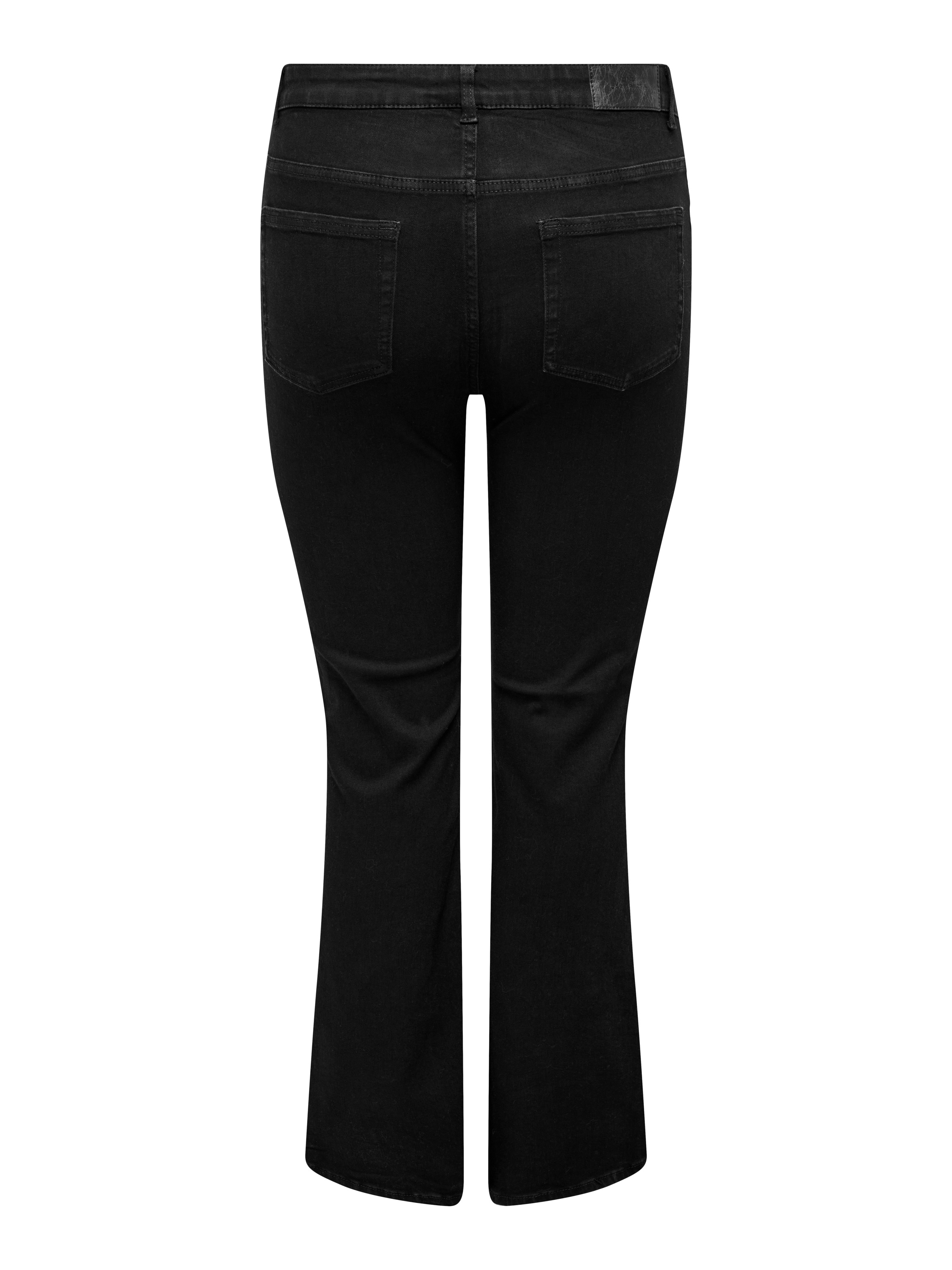 ONLY CARMAKOMA High-waist-Jeans »CARWILLY HW FLARED PIM2343 DNM«