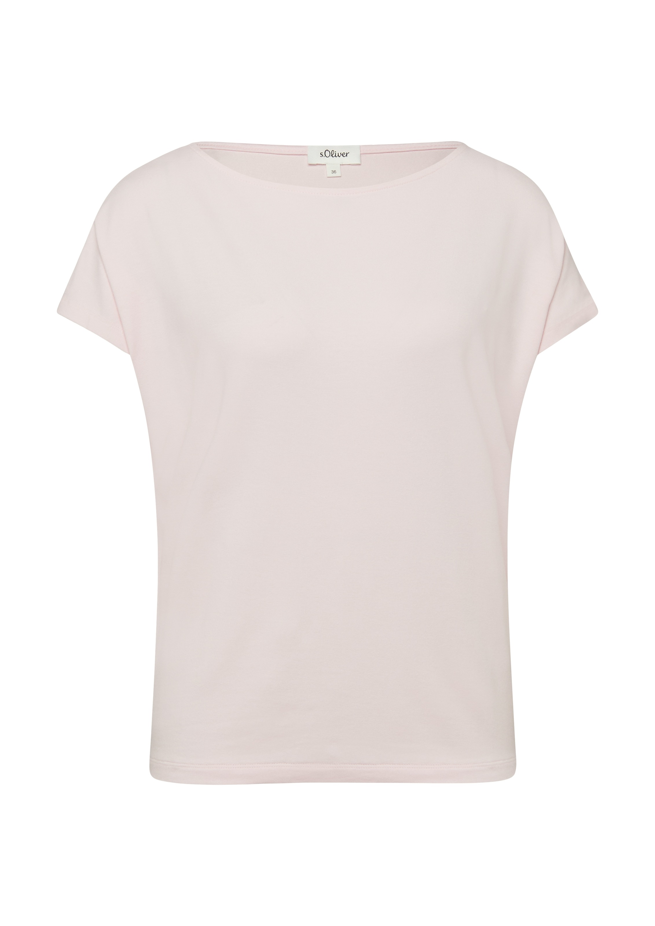 s.Oliver T-shirt avec étiquette de marque