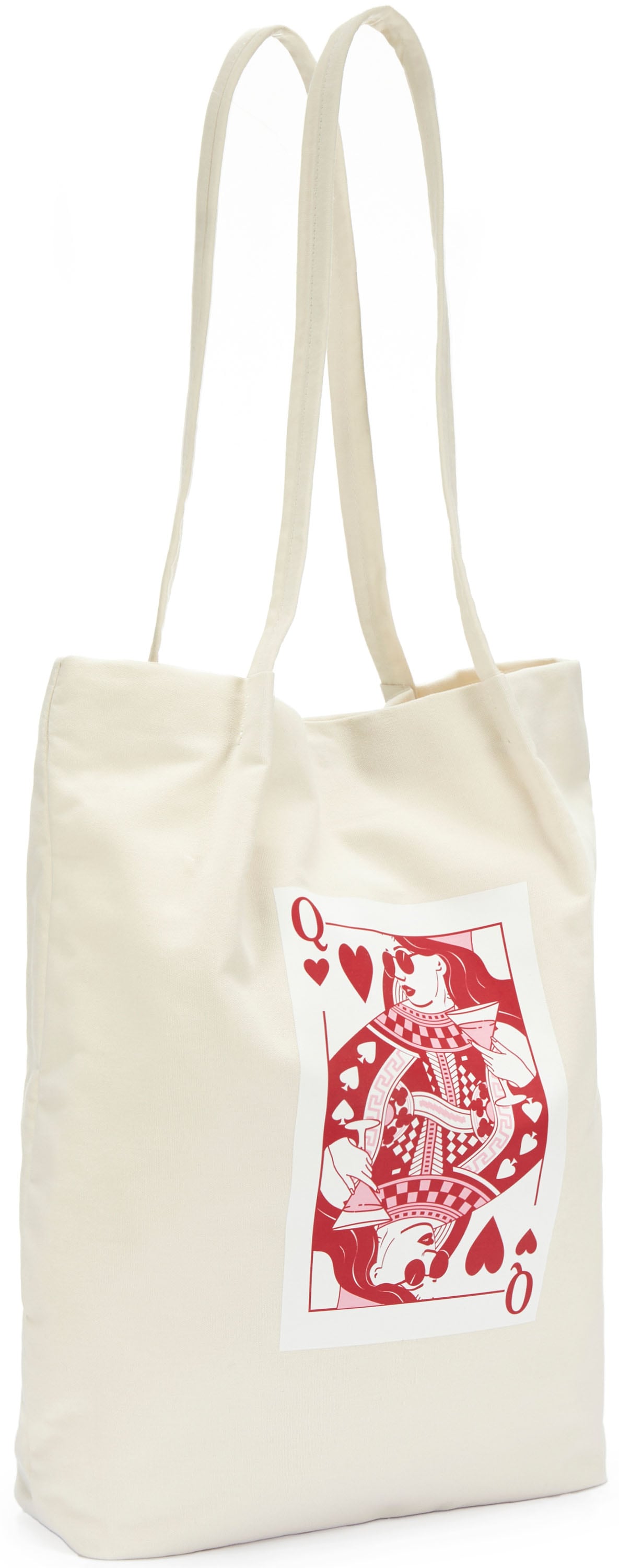 Image of LSCN by LASCANA Shopper "Schultertasche, Strandtasche, Tragetasche," mit stylischem Print & aus weichem Textil VEGAN