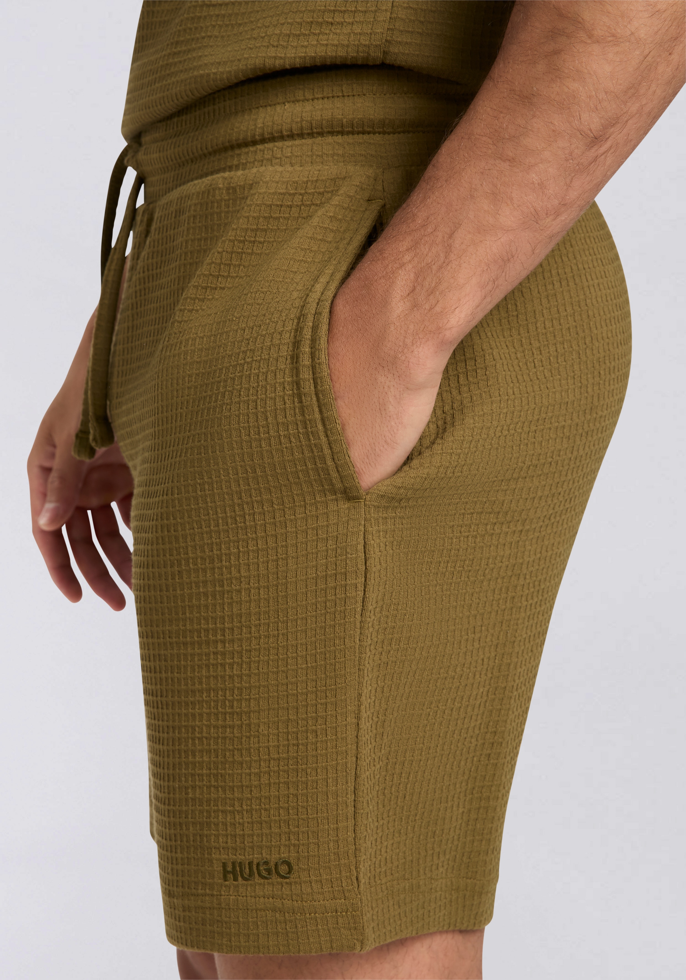 HUGO Underwear Pyjamashorts »Austin Short«, mit Tunnelzug