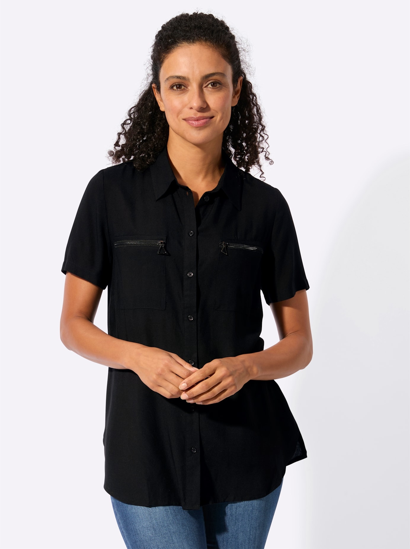 Inspirationen Longbluse