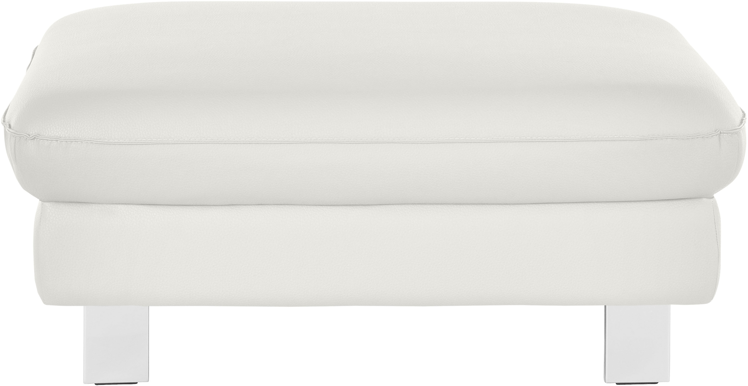 COTTA Hocker »Driver« mit edlen Metallfüssen