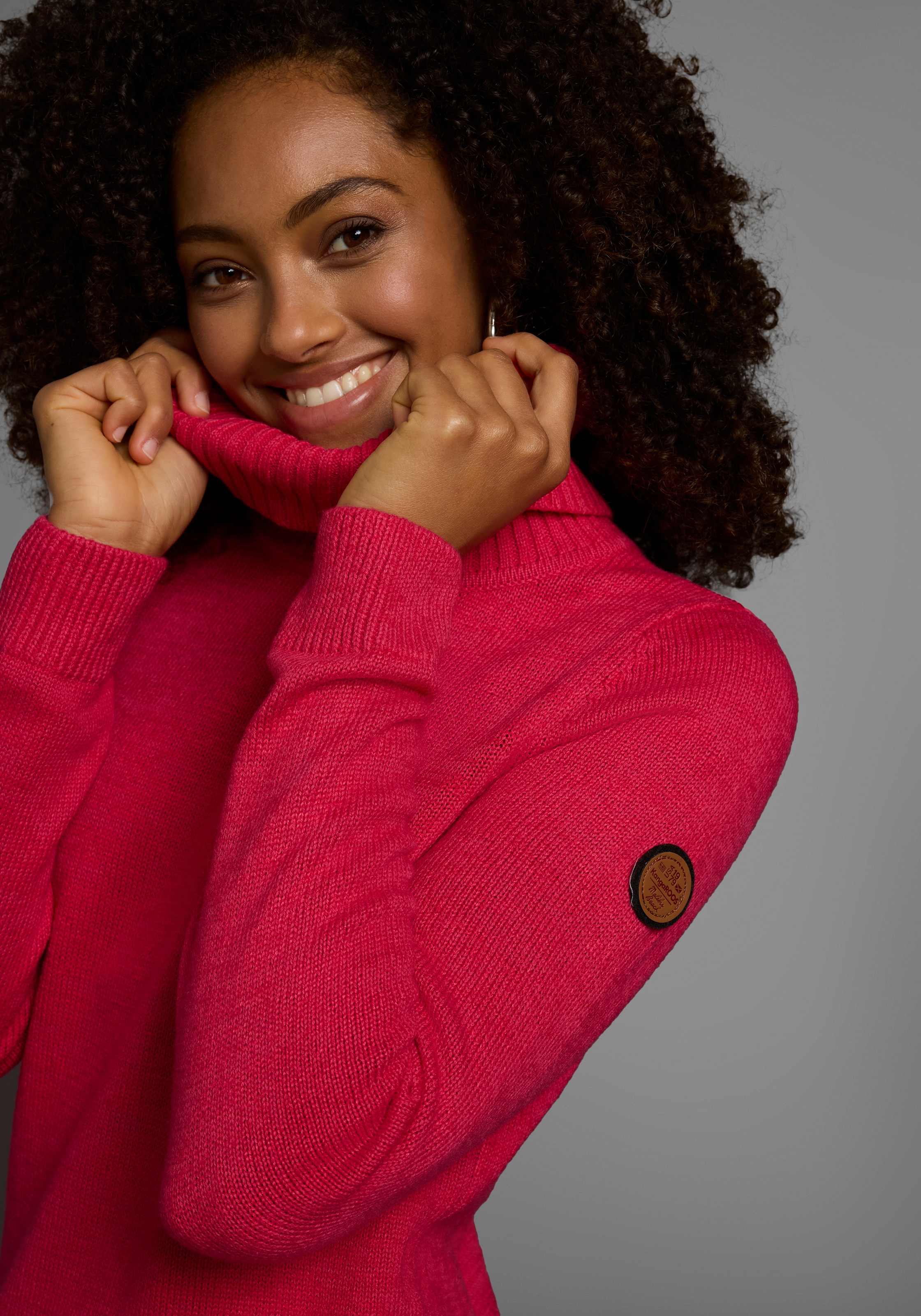 KangaROOS Pull à col roulé in klassischer Form