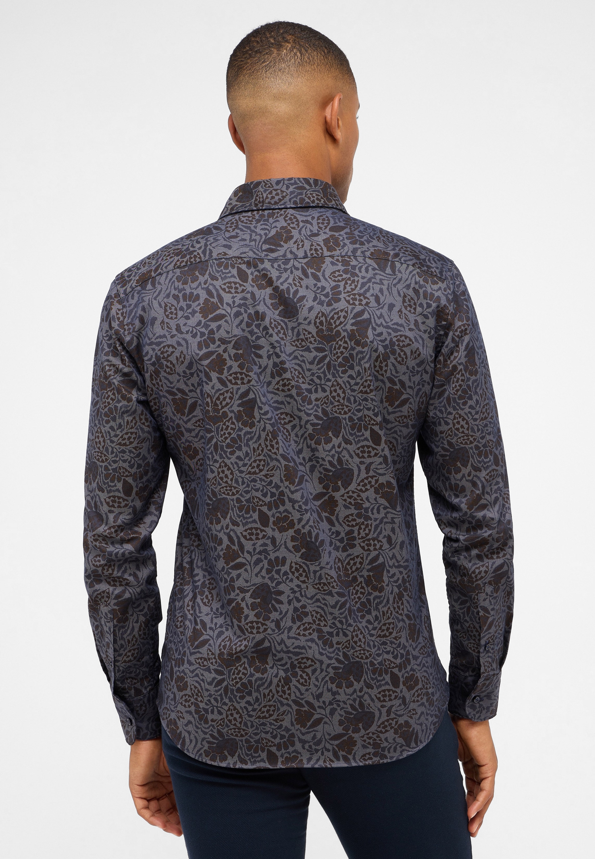 Eterna Langarmhemd »SLIM FIT«, EASY IRON (bügelleicht)