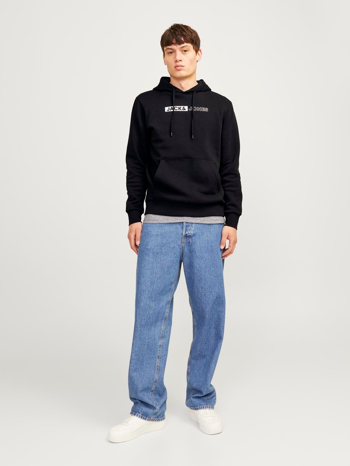 Jack & Jones Kapuzensweatshirt »JJECORP LOGO SWEAT HOOD PLAY NOOS«