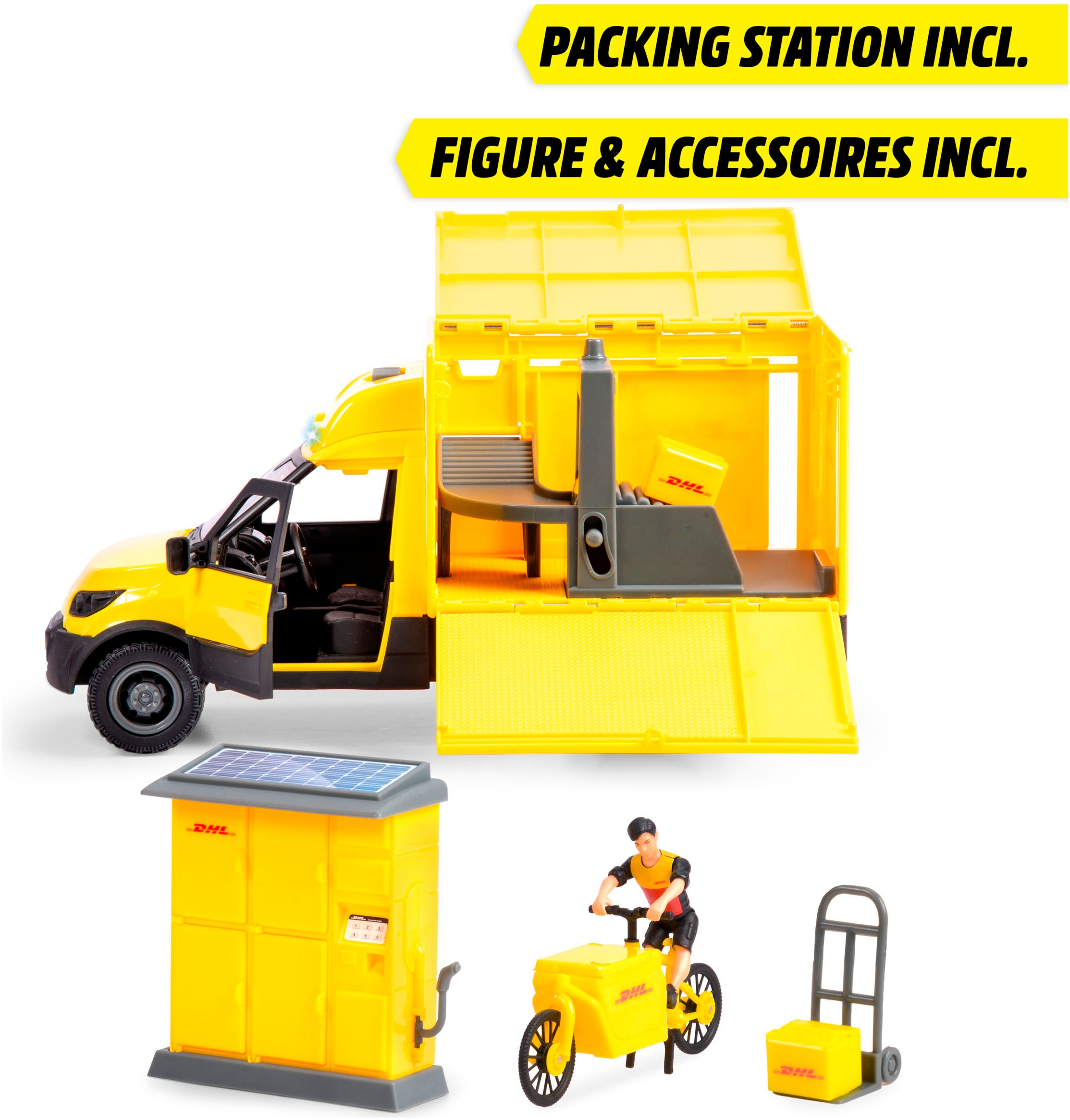 Dickie Toys Voiture-jouet »DHL Delivery Set«