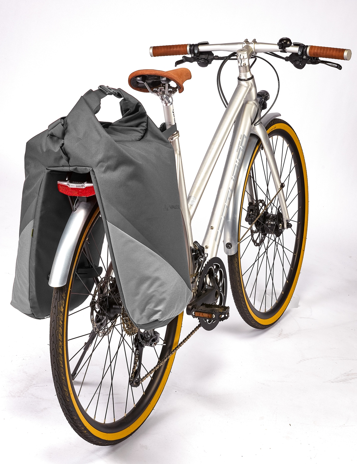 VAUDE Fahrradtasche »Road Master Urban (Double)« Doppel-Packtasche, aus Polyester, mit grossem Packmass