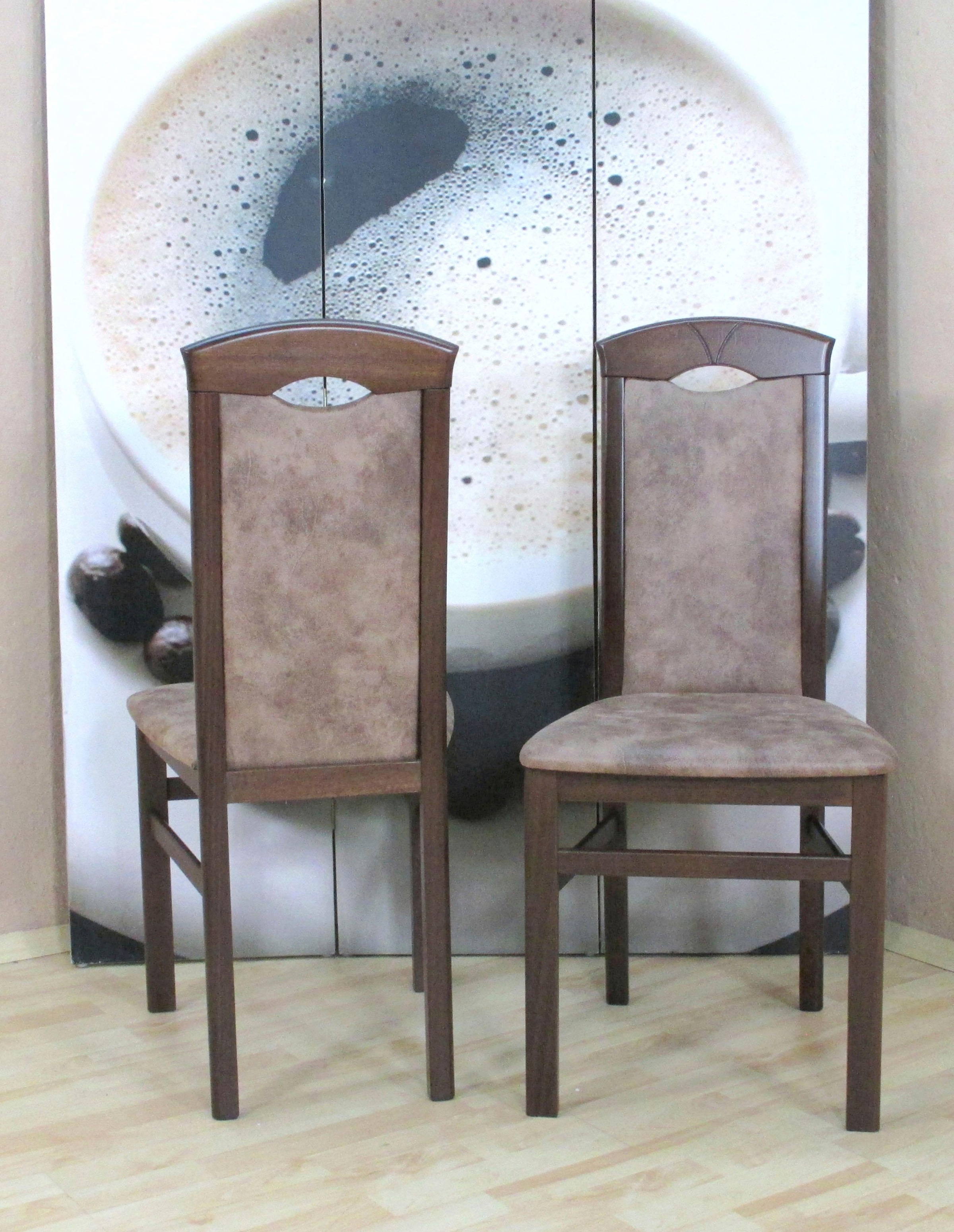 Image of Home affaire 4-Fussstuhl »Claudia«, (Set), 2 St., Microfaser bei Ackermann Versand Schweiz