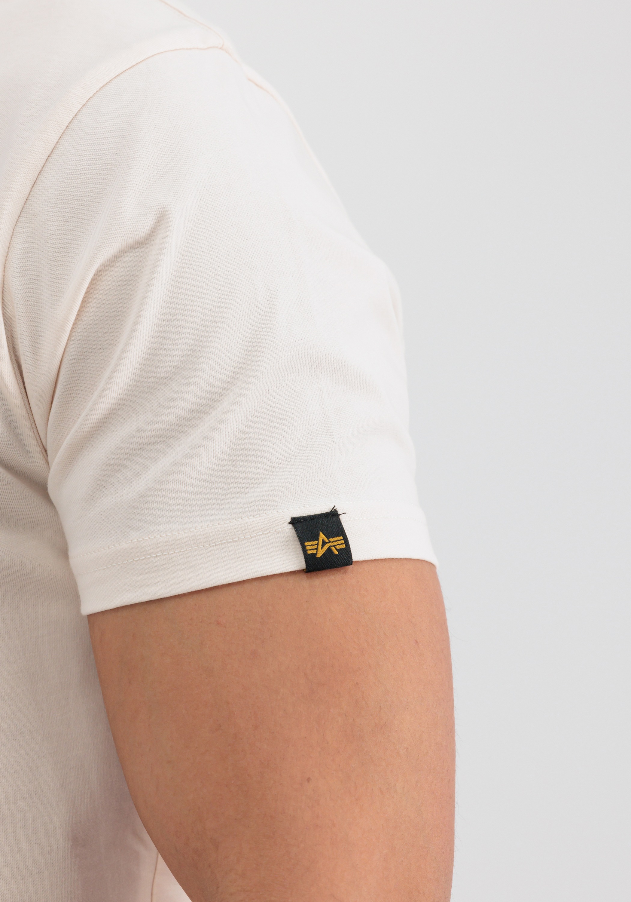 Alpha Industries T-Shirt »Alpha Industries Men - T-Shirts Basic T-Shirt Embroidery«