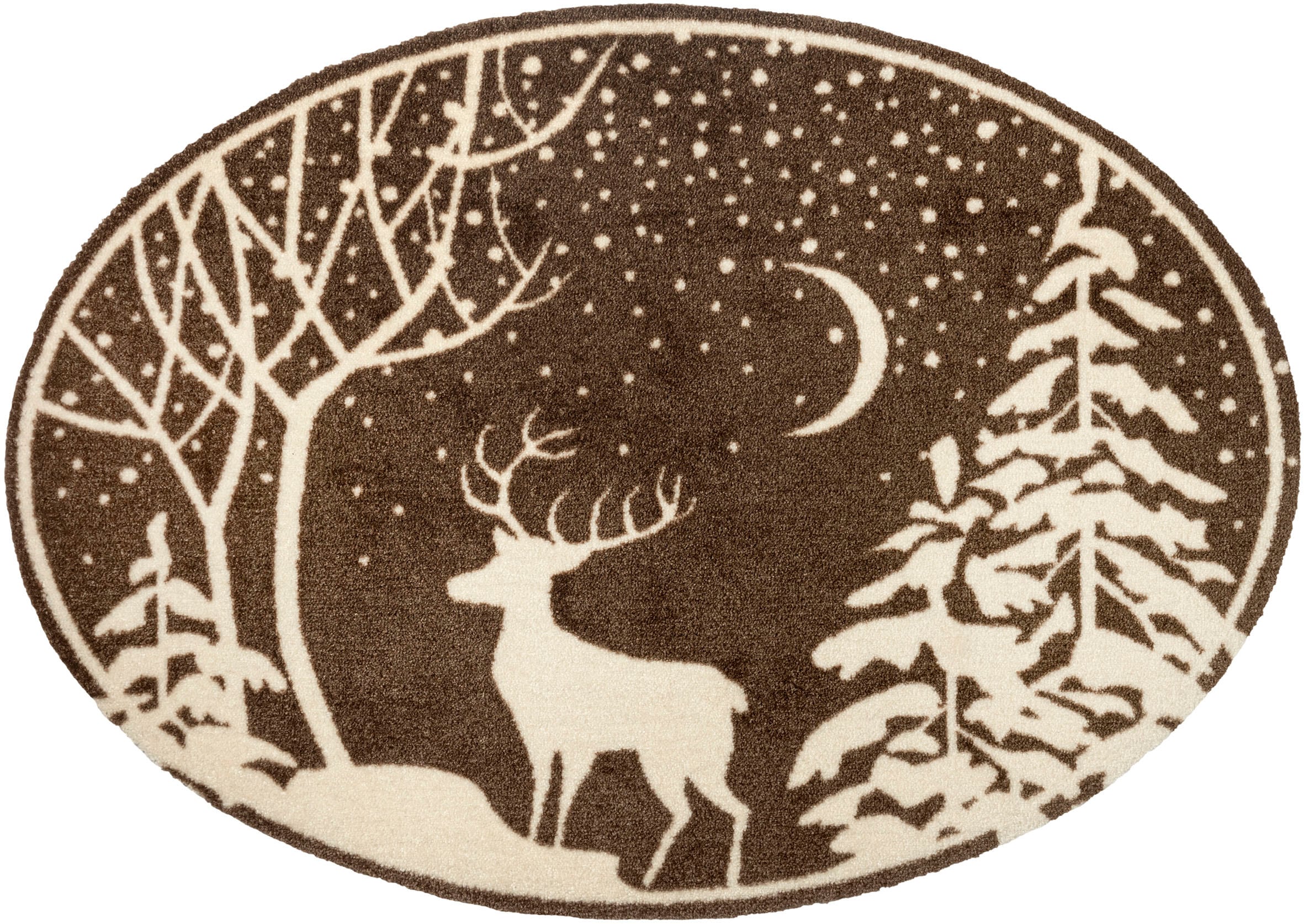 Image of wash+dry by Kleen-Tex Fussmatte "In the Moonlight" rechteckig 8 mm Höhe