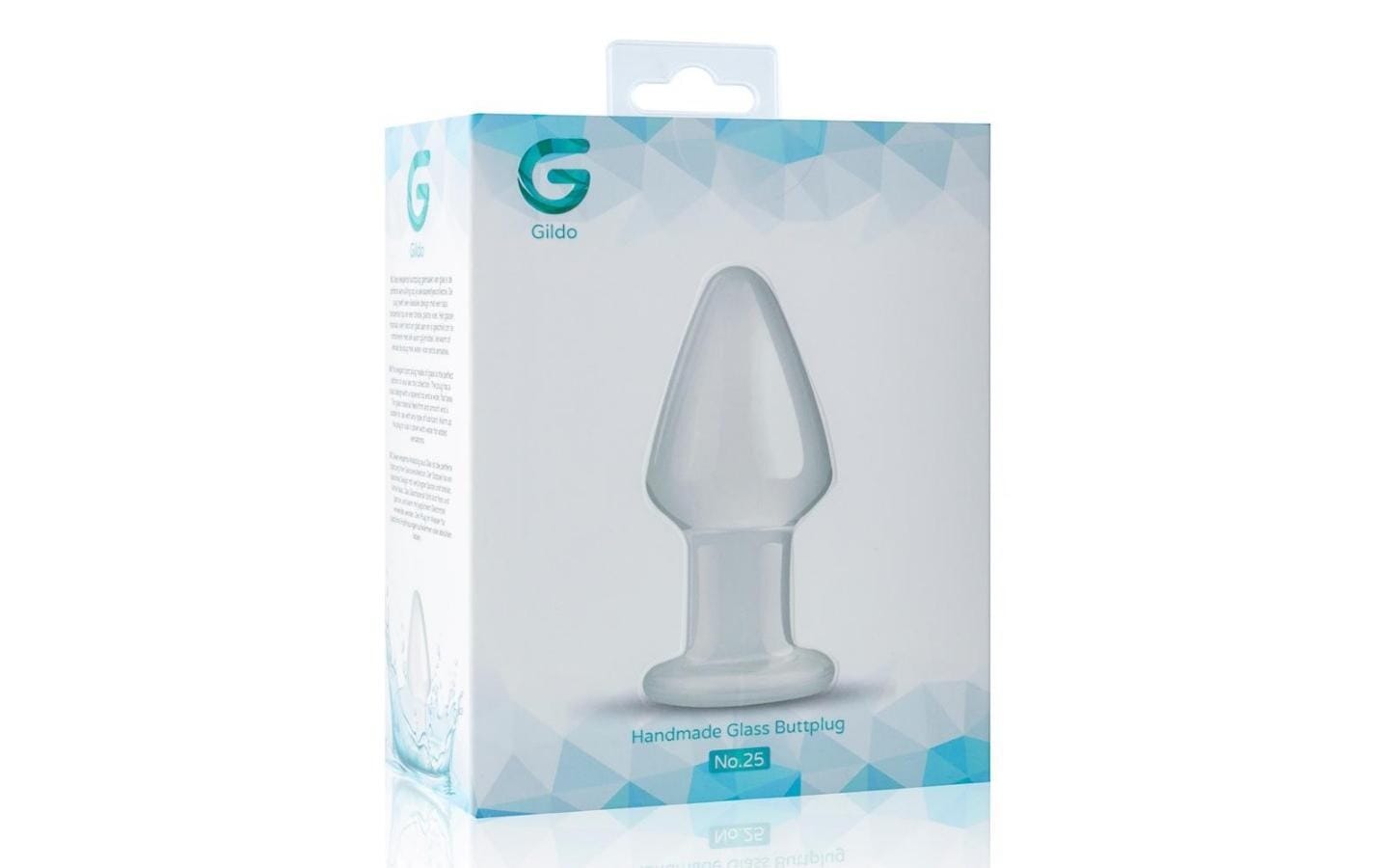 GLASS Vibrator »Butt Plug No. 25«, (1 tlg.)