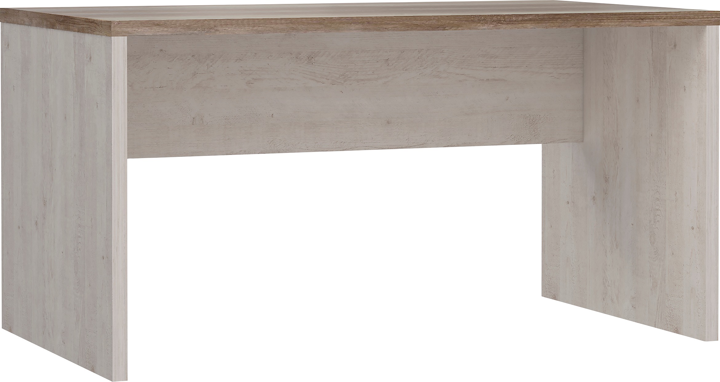 FORTE Schreibtisch "Duro" Computertisch, in 140 oder 160 cm Breite, im Landhausstil