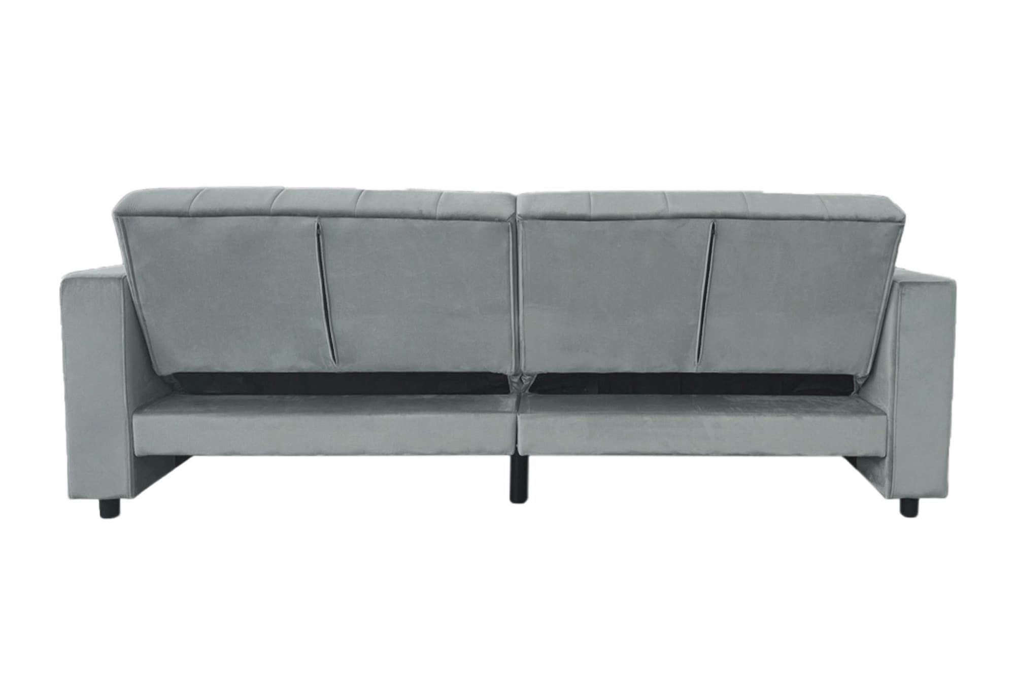 Dorel Home 3-Sitzer »Allie II Schlafsofa 225 cm« Bett-Funktion (108/190cm), Rückenlehne 2-teilig, mit Steppung