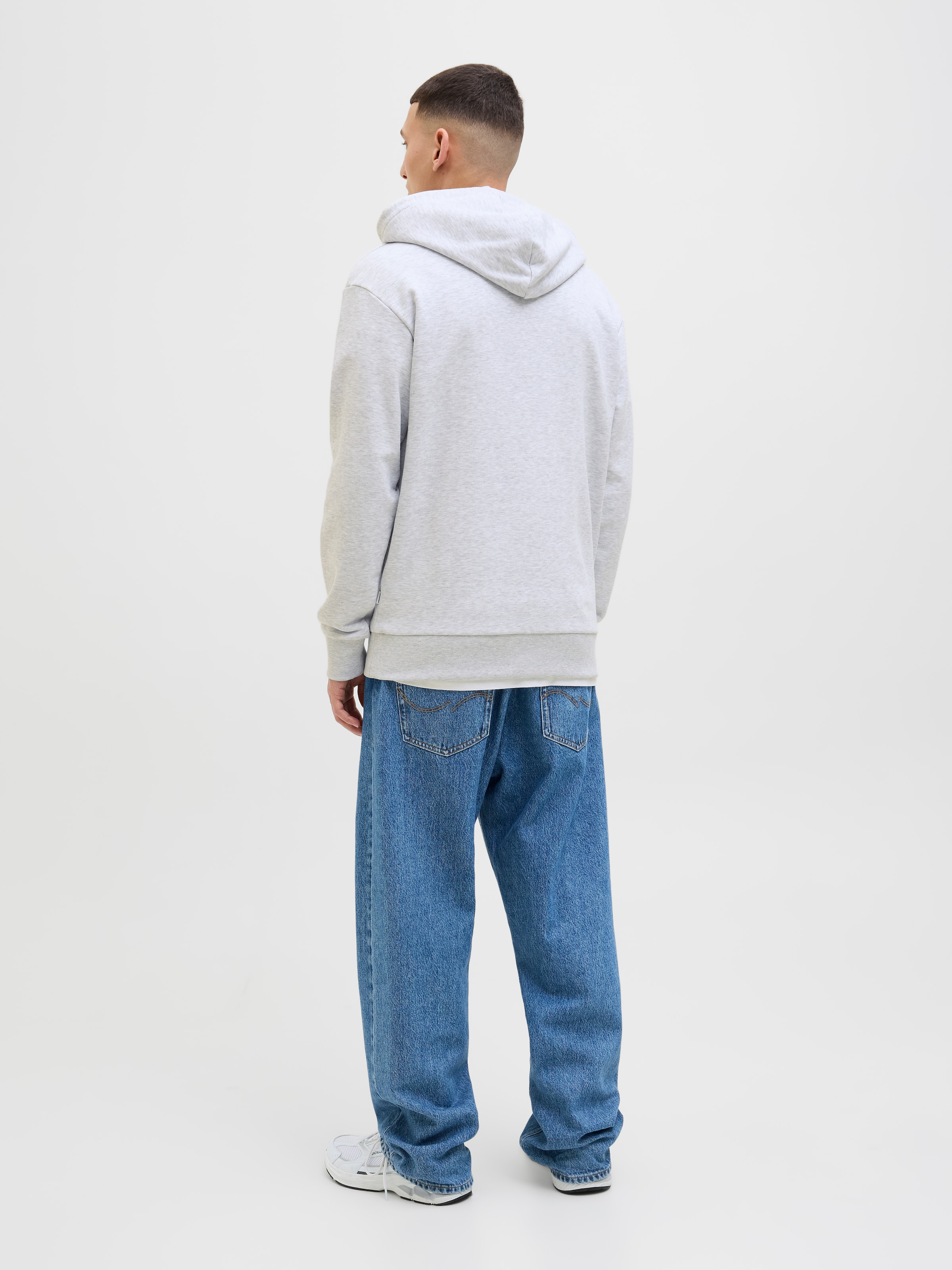 Jack & Jones Kapuzensweatshirt »JJEBRYAN CORP LOGO SWEAT HOOD NOOS«, mit Logo Druck