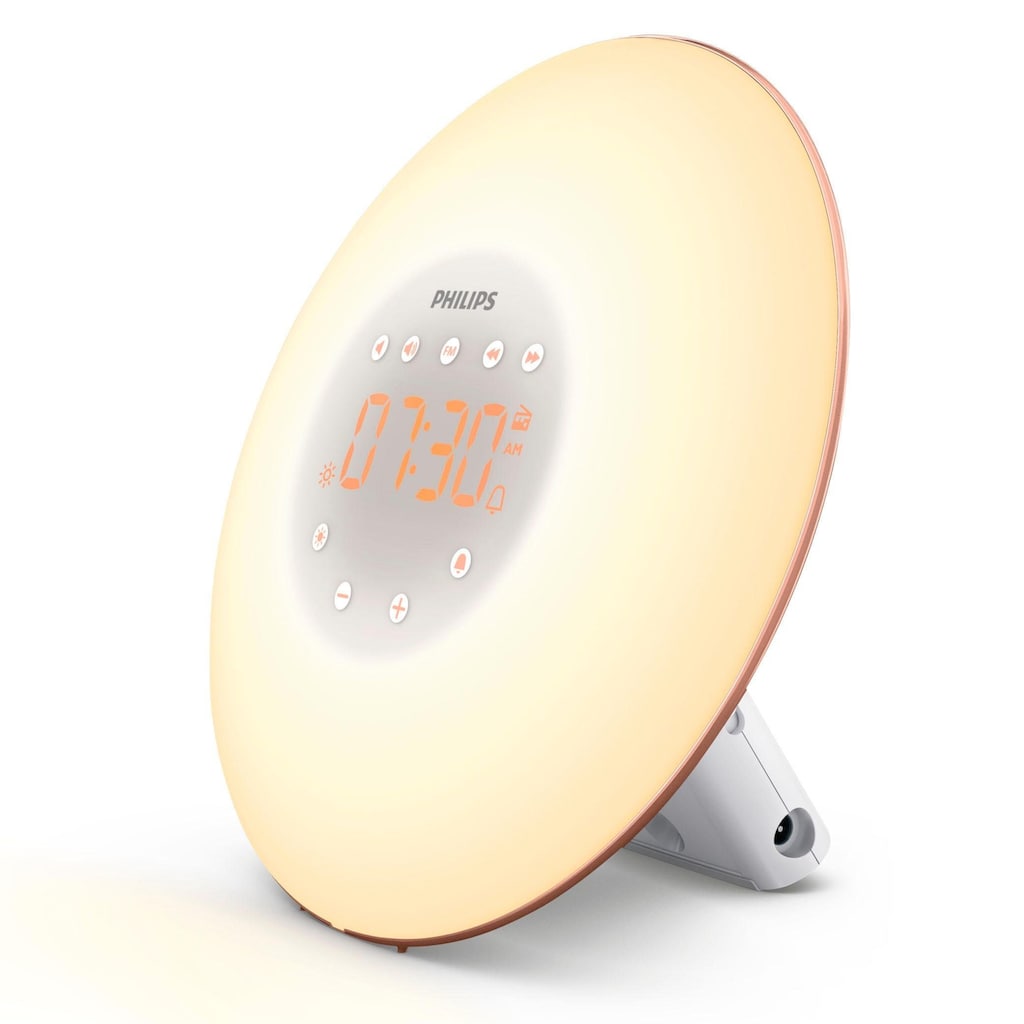 Philips Tageslichtwecker »HF3506/50 Wake Up Light«, Aufwachen mit Licht und natürlichen Tönen