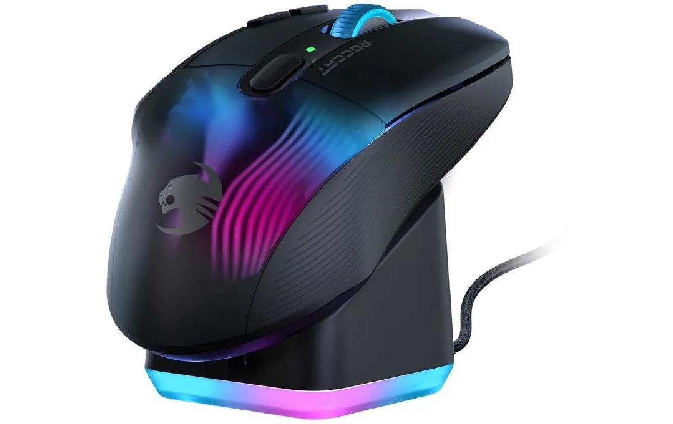 ROCCAT Gaming-Maus »Roccat Kone XP Air Gaming Mouse, Black«, kabellos