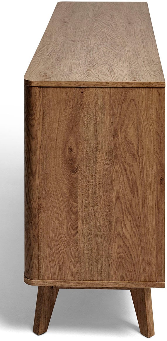 Jahnke Sideboard »WAVE SBS 145« 1 Stk. tlg. Retro-Stil, mit 2 Schiebetüren, ca. 148 cm