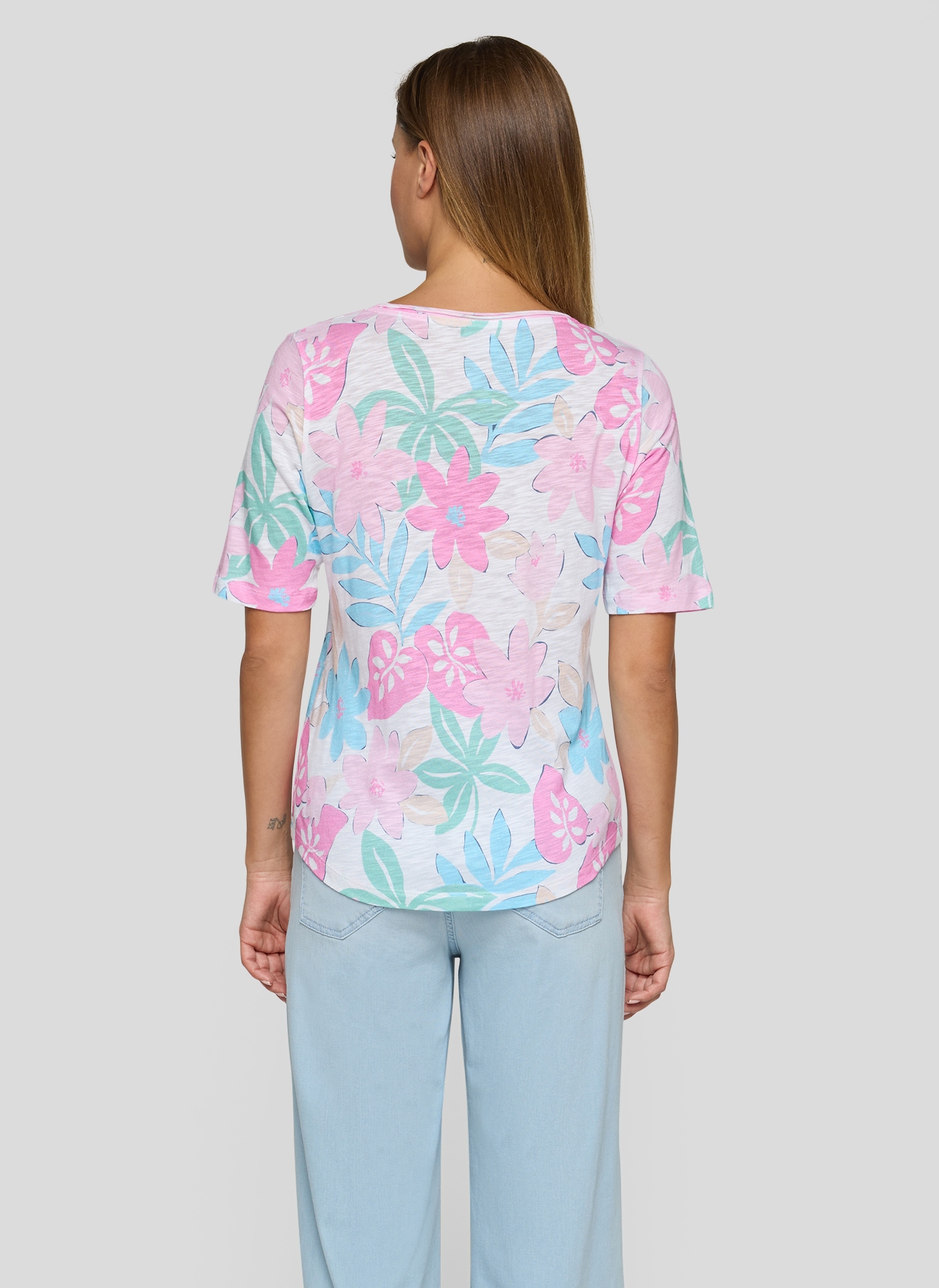 Rabe T-Shirt mit All-Over Print