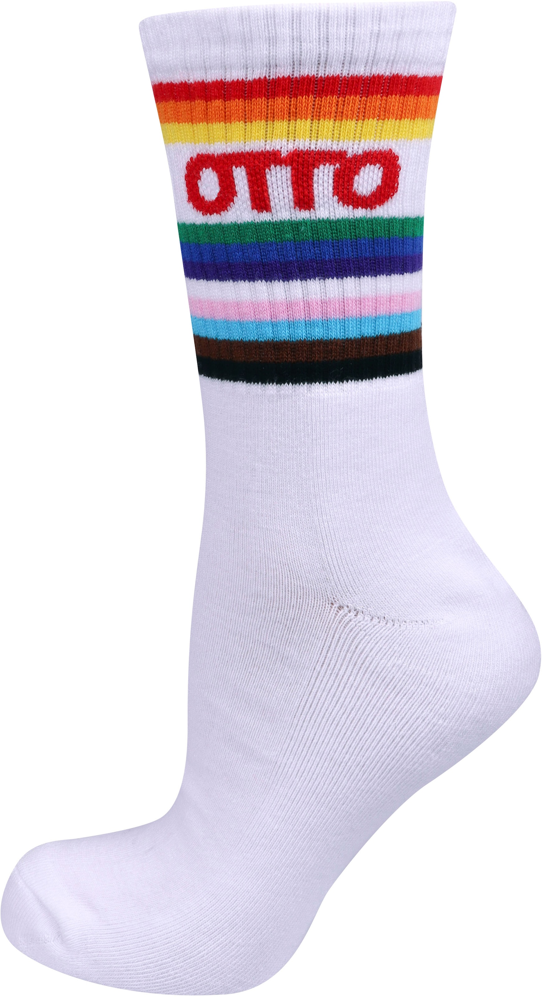 Image of Capelli New York Socken Limited Edition Pride-Socken mit OTTO-Logo, hochwertige softe Qualität