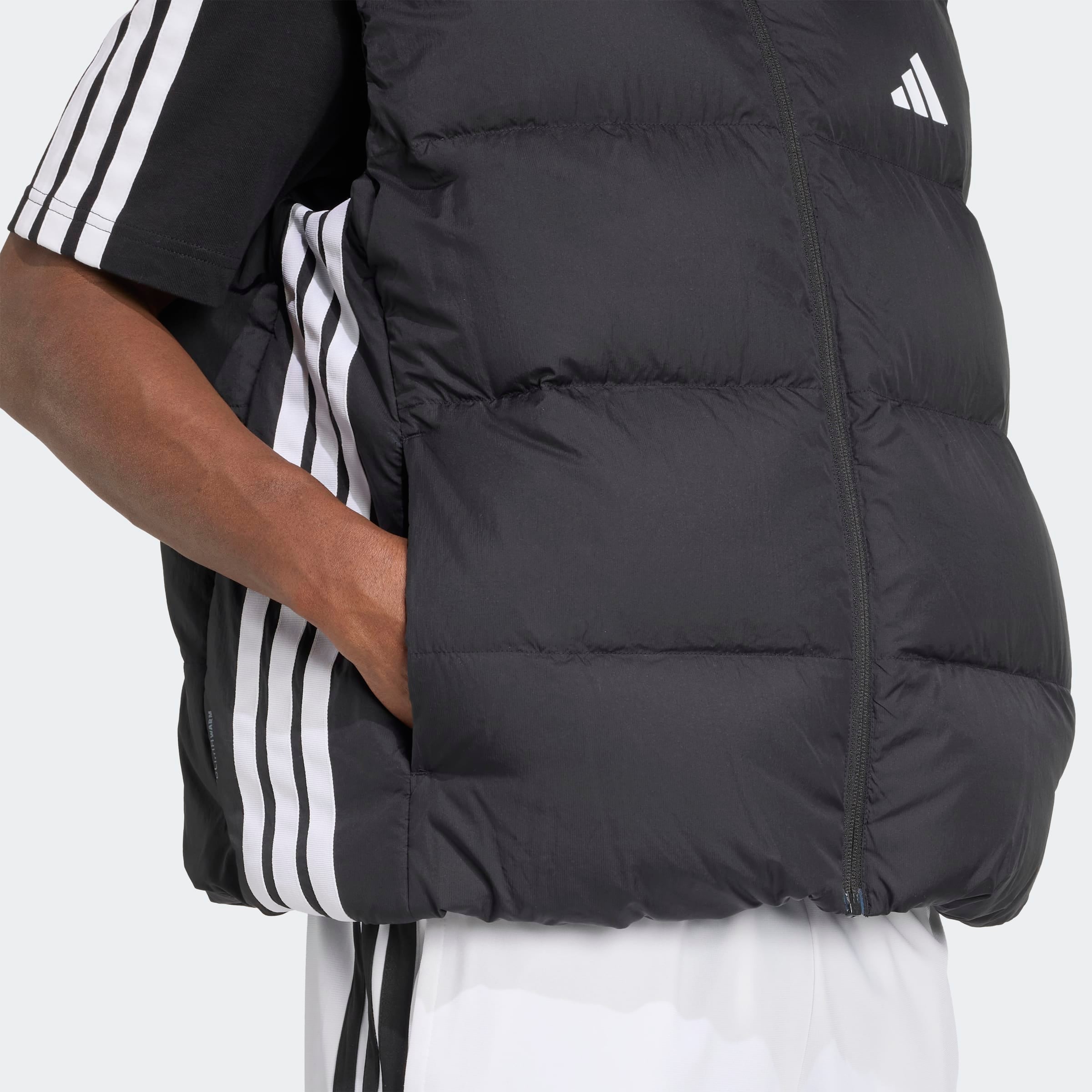 adidas Sportswear Gilet fonctionnel »ESSENTIALS CLIMAWARM 3-STRIPES PUFFER«