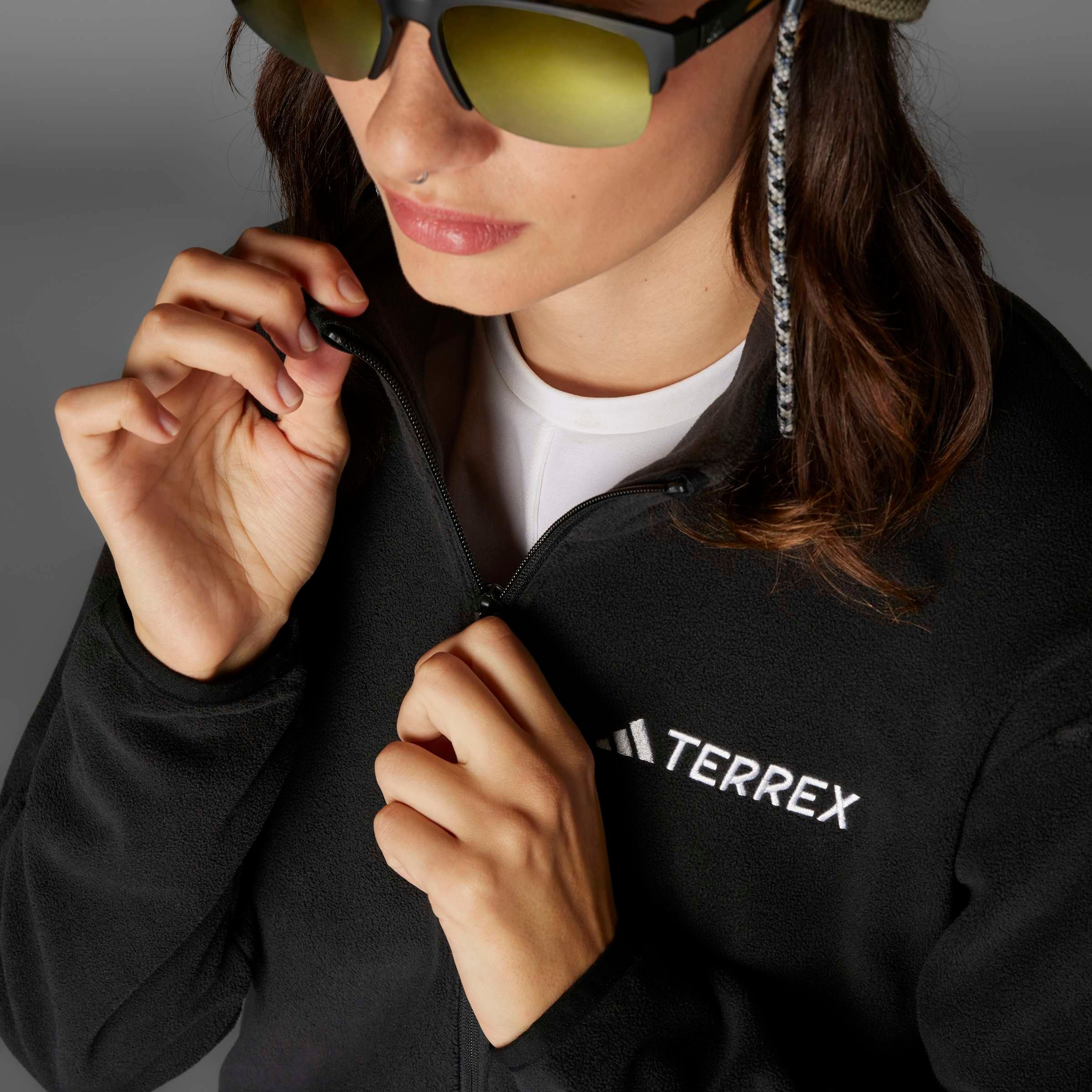 adidas TERREX Fleecejacke »W MT ESS FZ FL« 1 Stk. tlg.