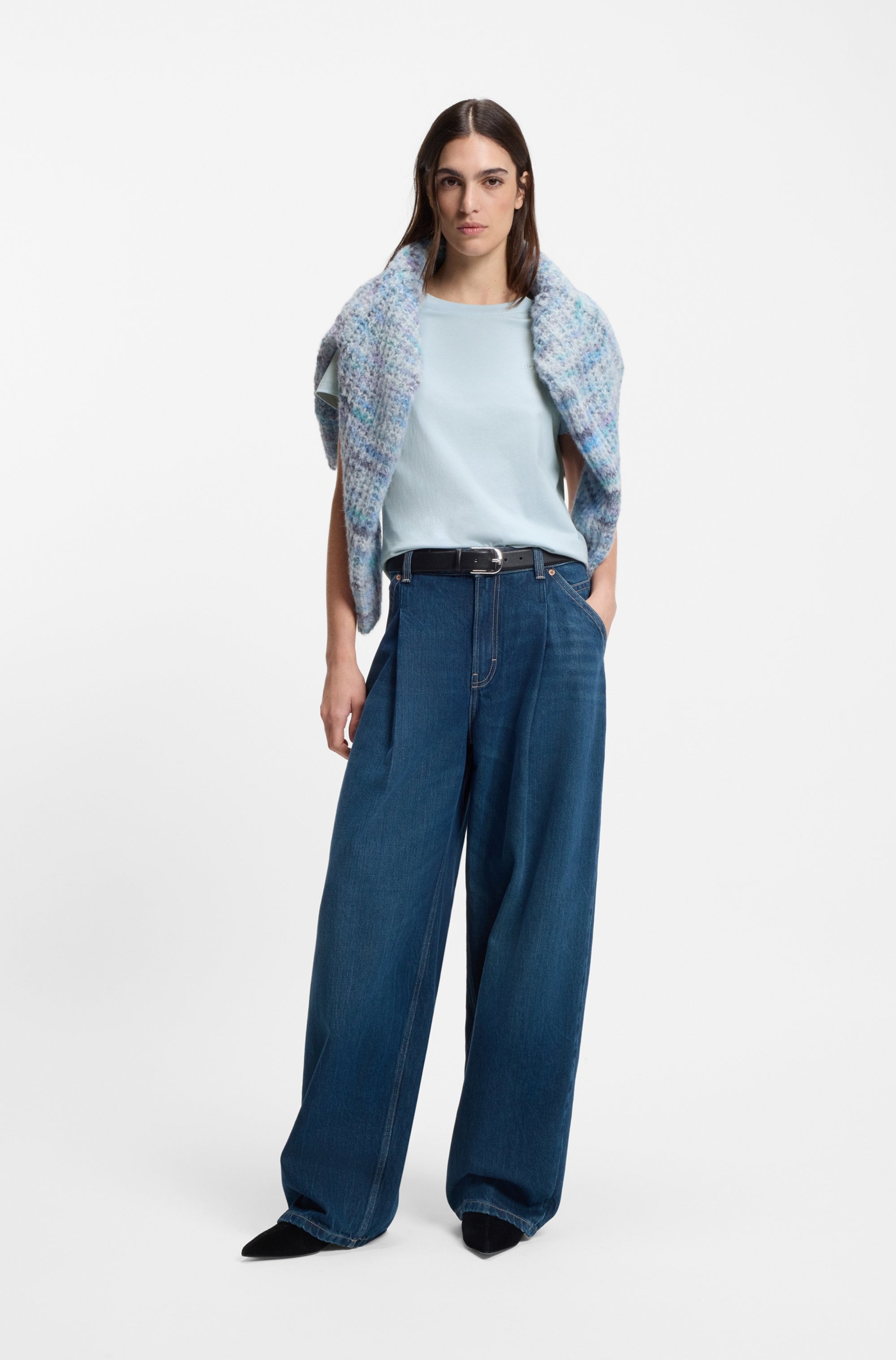 BOSS ORANGE T-Shirt »Esogo Premium Damenmode« mit Logo