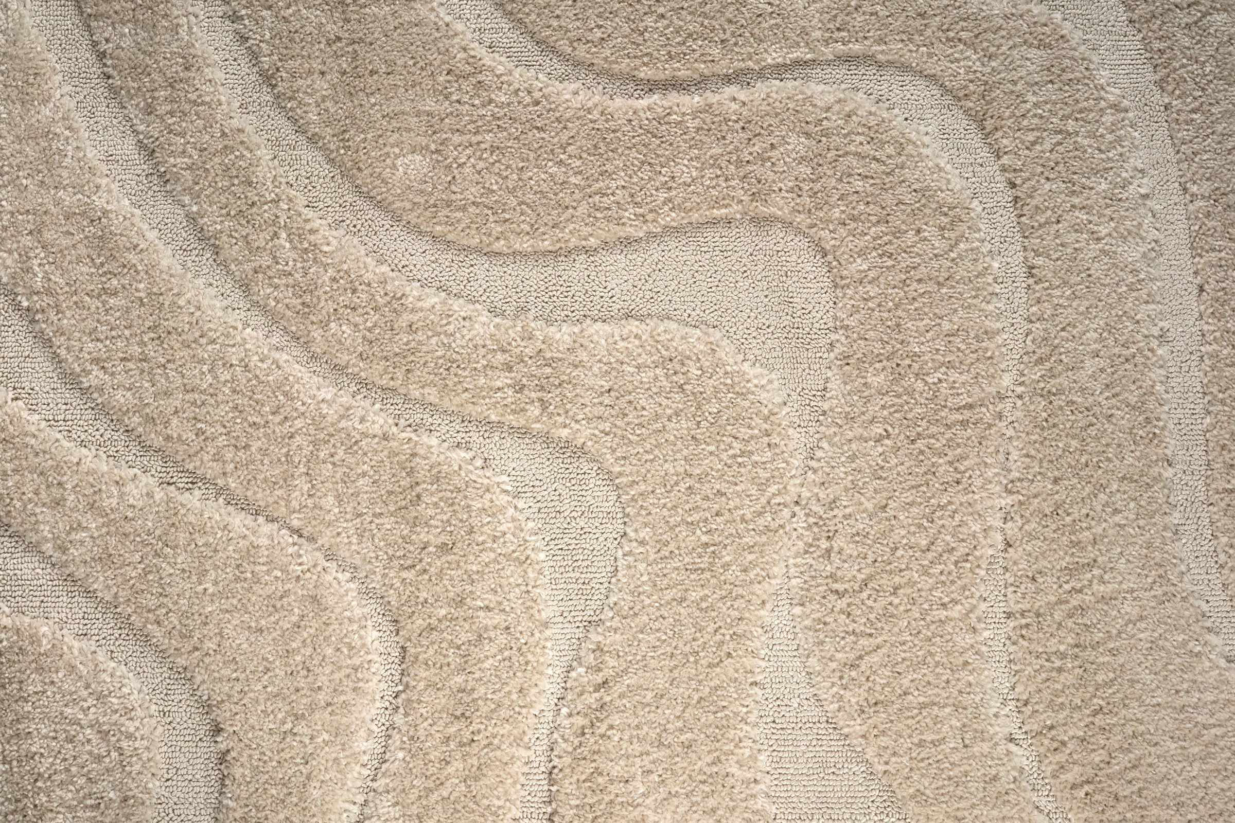 GOODproduct Teppich »Flowa, Wellenmuster, Hoch-Tief« rechteckig 20 mm Höhe Modernes Design, 3D Optik, Designteppich, Wohnzimmer