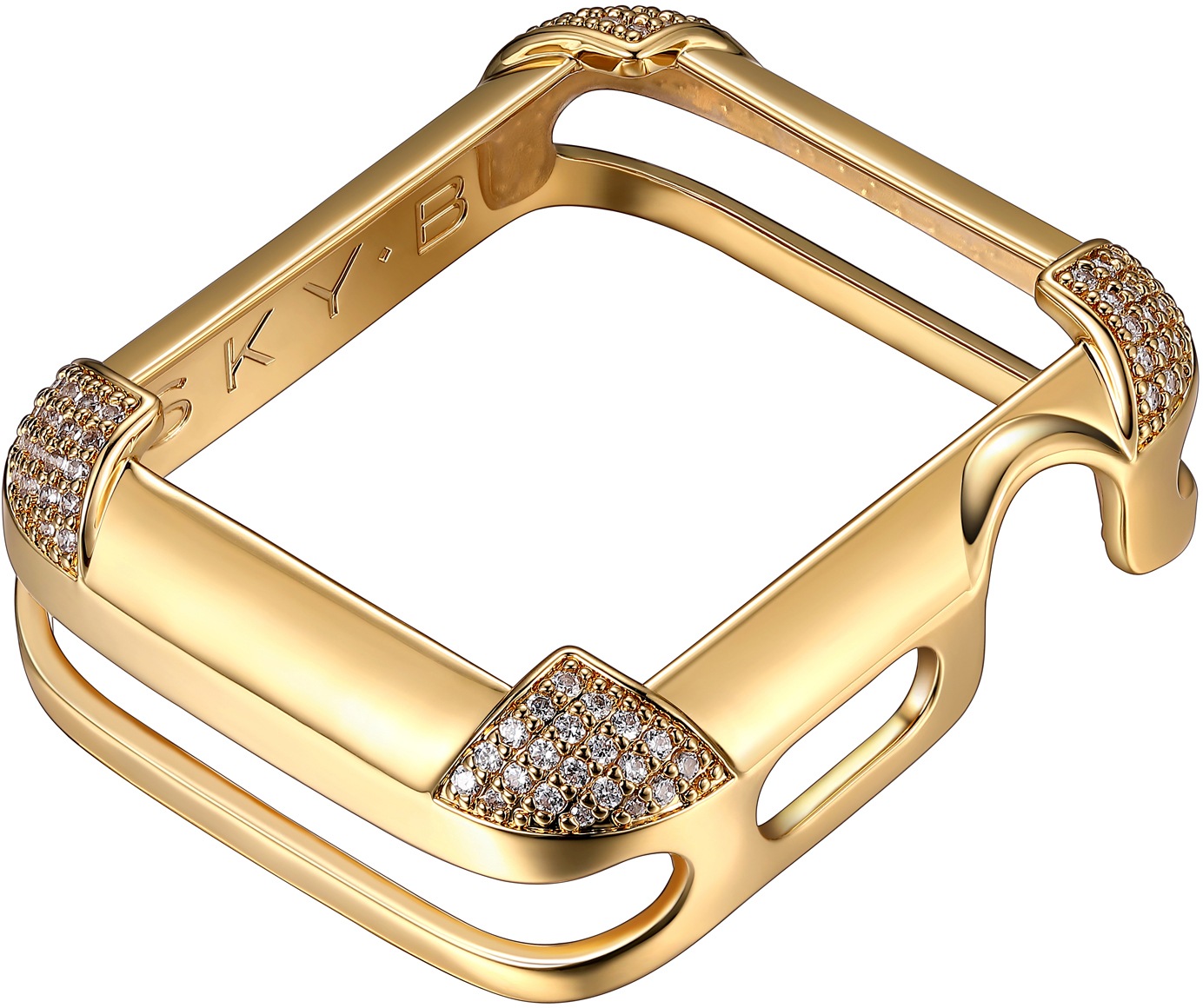 Image of SKY•B Smartwatch-Hülle »PAVÉ CORNERS, W002G42, 42 mm«, Watch bei Ackermann Versand Schweiz