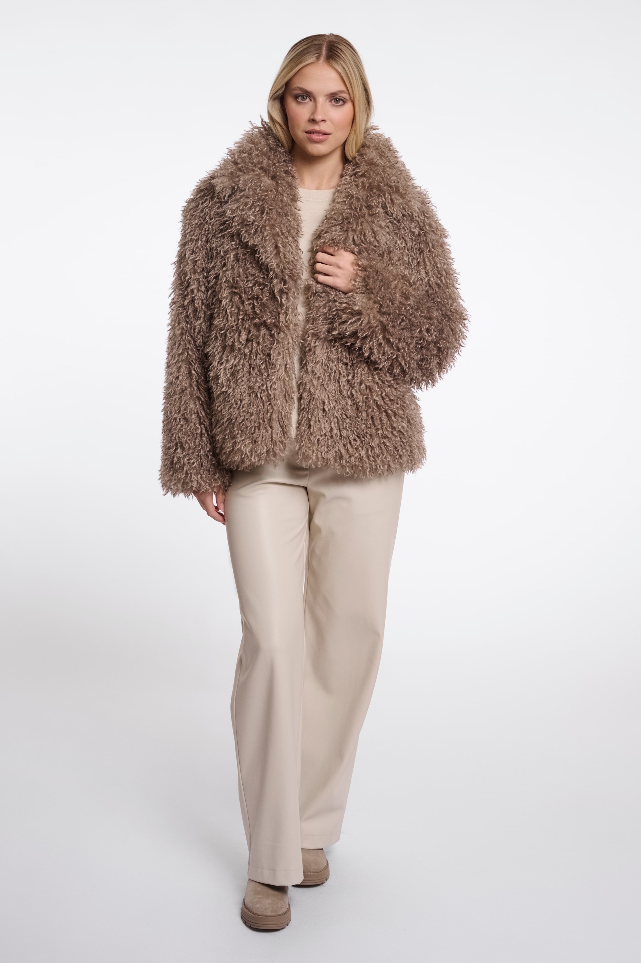 Rino & Pelle Veste en fausse fourrure