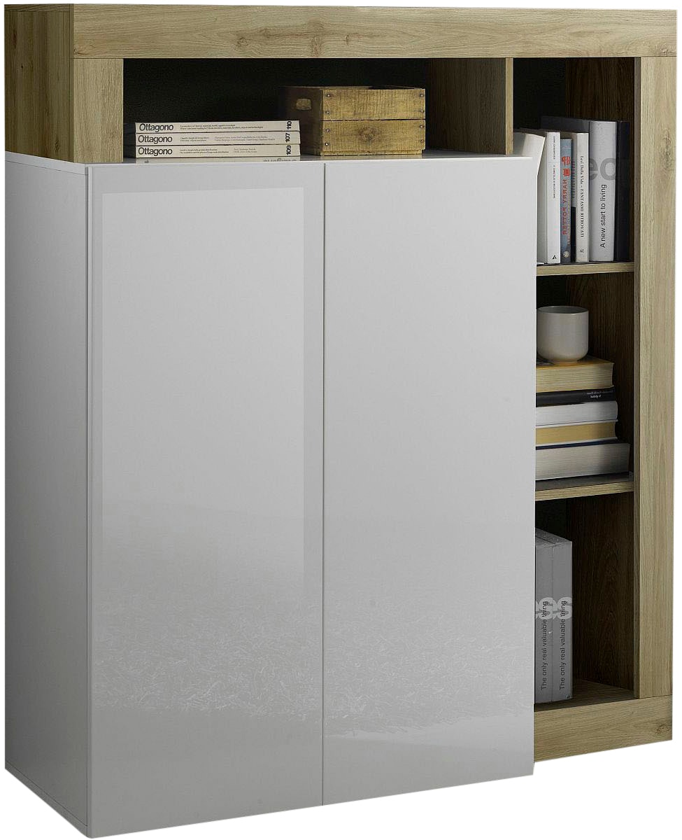 Image of Home affaire Mehrzweckschrank "Hamburg, Breite 108 cm" Höhe 126 cm