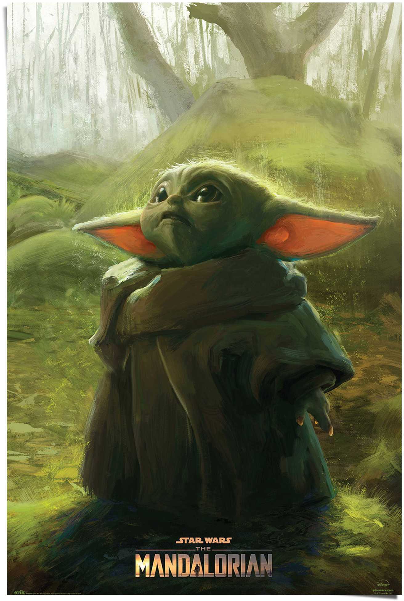 Image of Reinders! Poster »Baby Yoda Grogu« bei Ackermann Versand Schweiz
