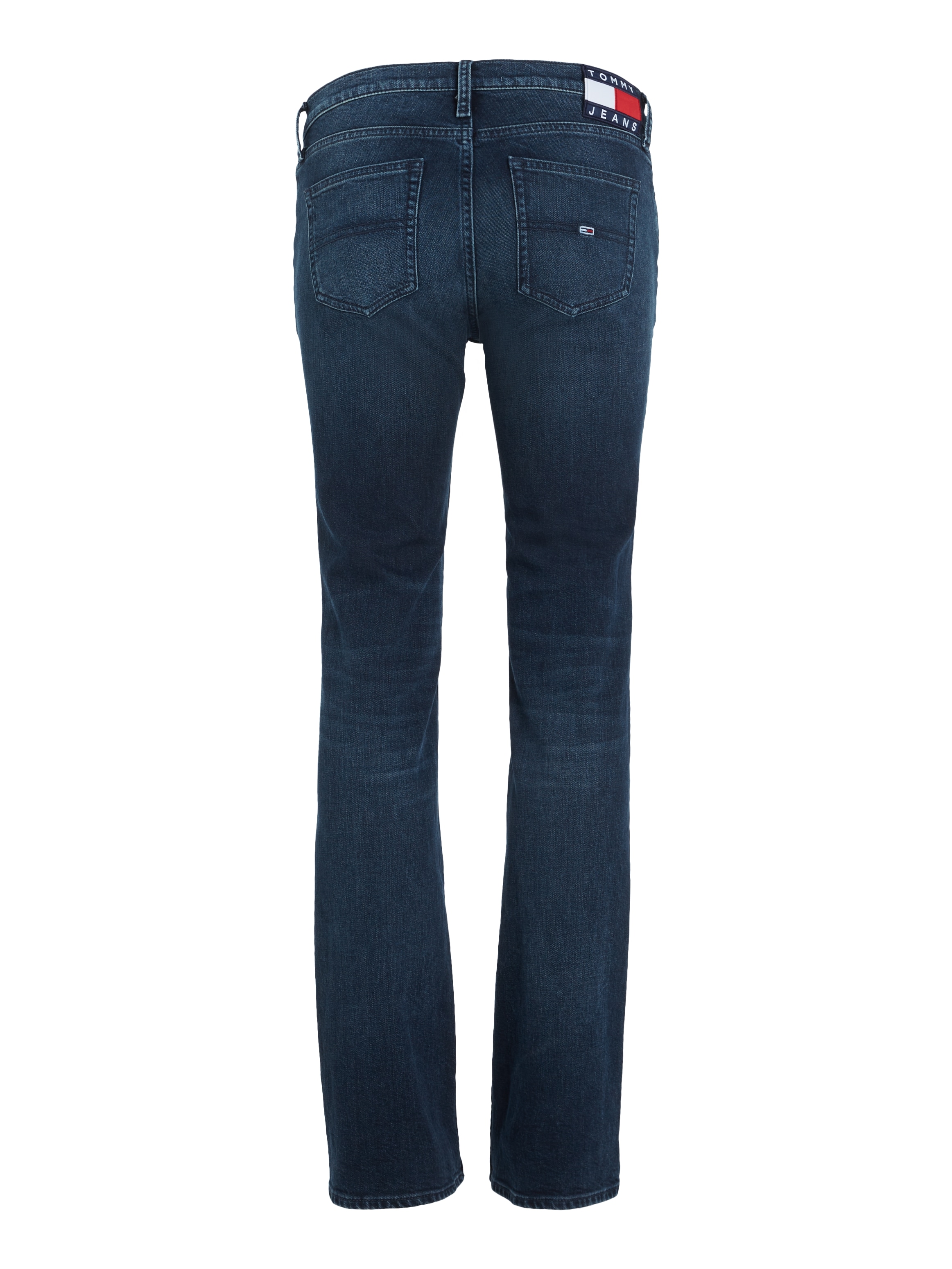 ♕ Tommy Jeans Bootcut-Jeans »MADDIE versandkostenfrei Logobadge mit und bestellen MR BC DG5161«, Logostickerei