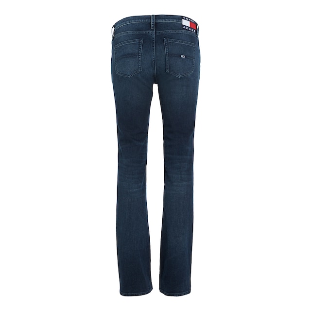 ♕ Tommy Jeans Bootcut-Jeans »MADDIE MR BC DG5161«, mit Logobadge und  Logostickerei versandkostenfrei bestellen