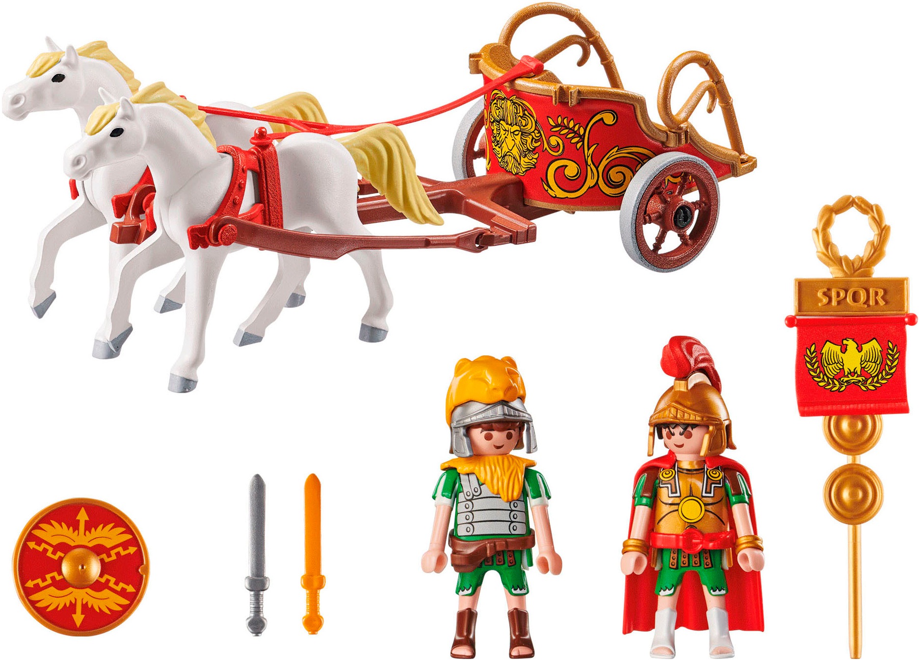 Playmobil® Jeu de construction »Römischer Streitwagen (71543), Asterix« Made in Europe