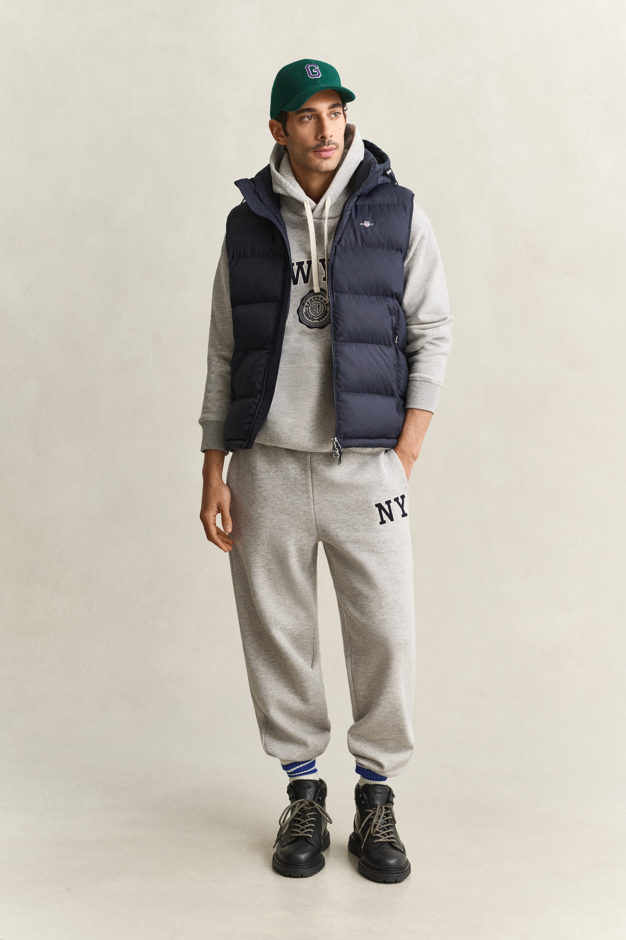 Gant Steppweste »ACTIVE CLOUD VEST« 2-Wege-Reissverschluss